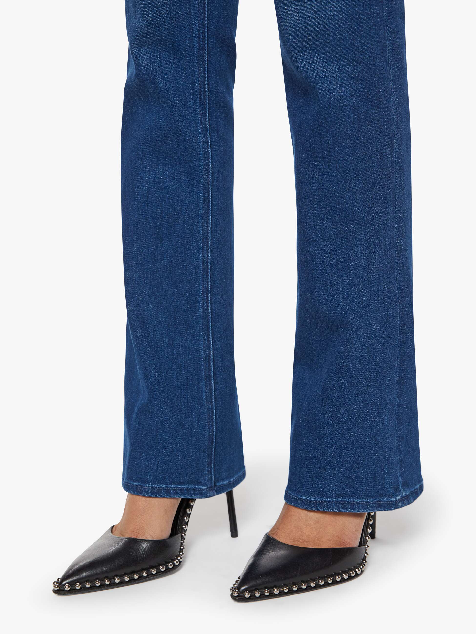 MOTHER Denim Petites The Lil Runaway Jeans Pinkies Up Mid Rise