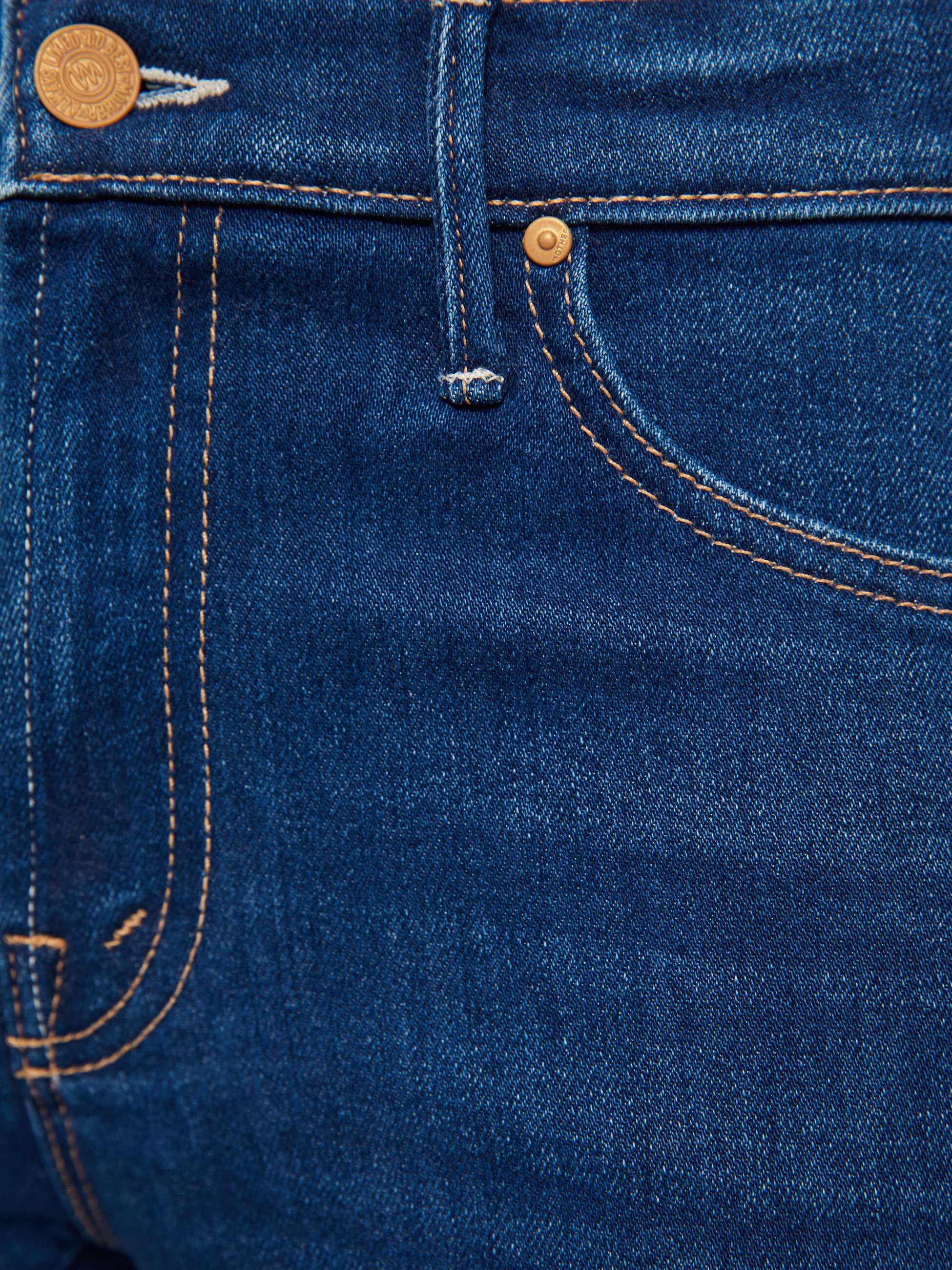Mother Denim The Rascal Skimp Jeans Pinkies Up Mid Rise