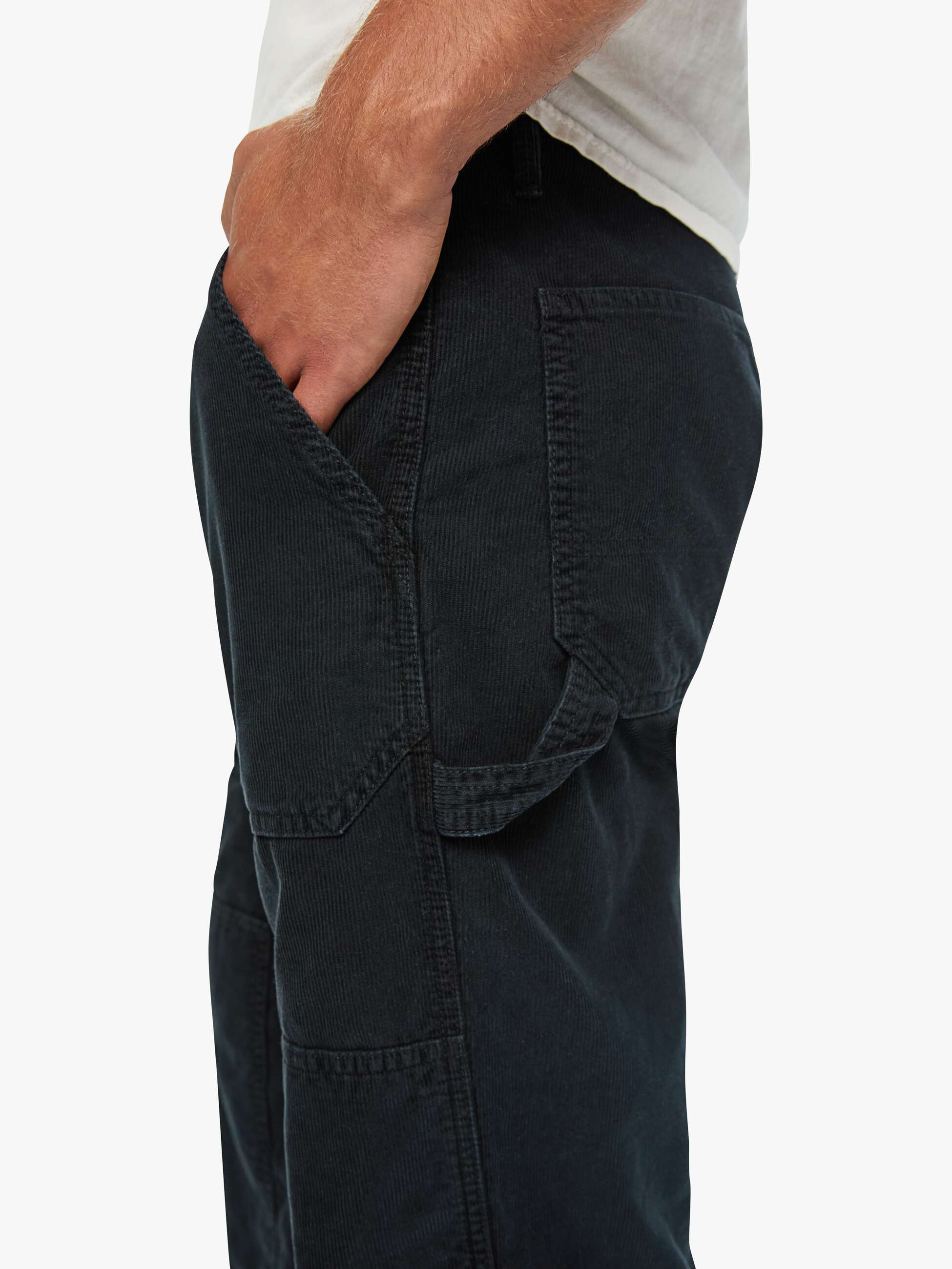 Mother Pants The Tool Box Hose Schwarz Cord 32