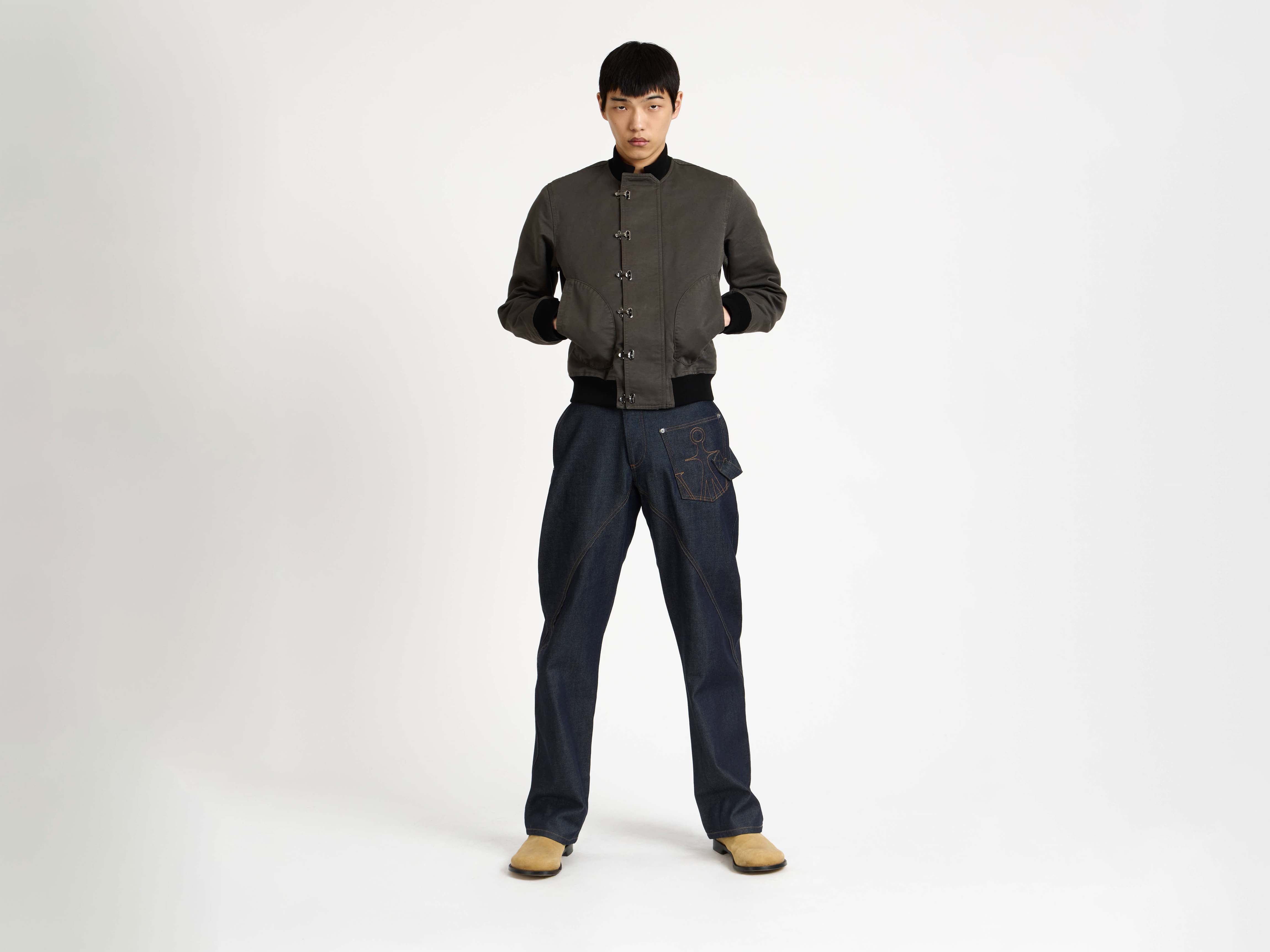 J.W. Anderson Deck Jacke Herren dunkelgrau Jacke