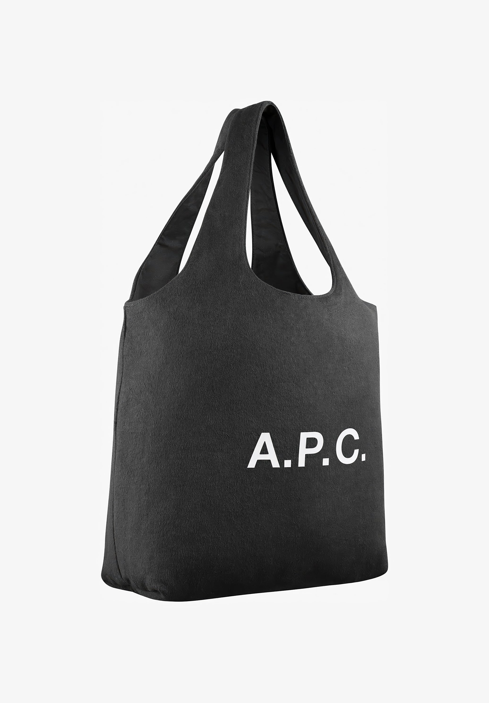 A.P.C. Ninon Stoffbeutel TU weiß Logo