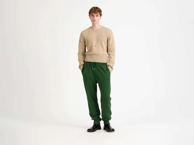 J.W.Anderson Cuffed Sweatpants Jogginghose Grün Jersey