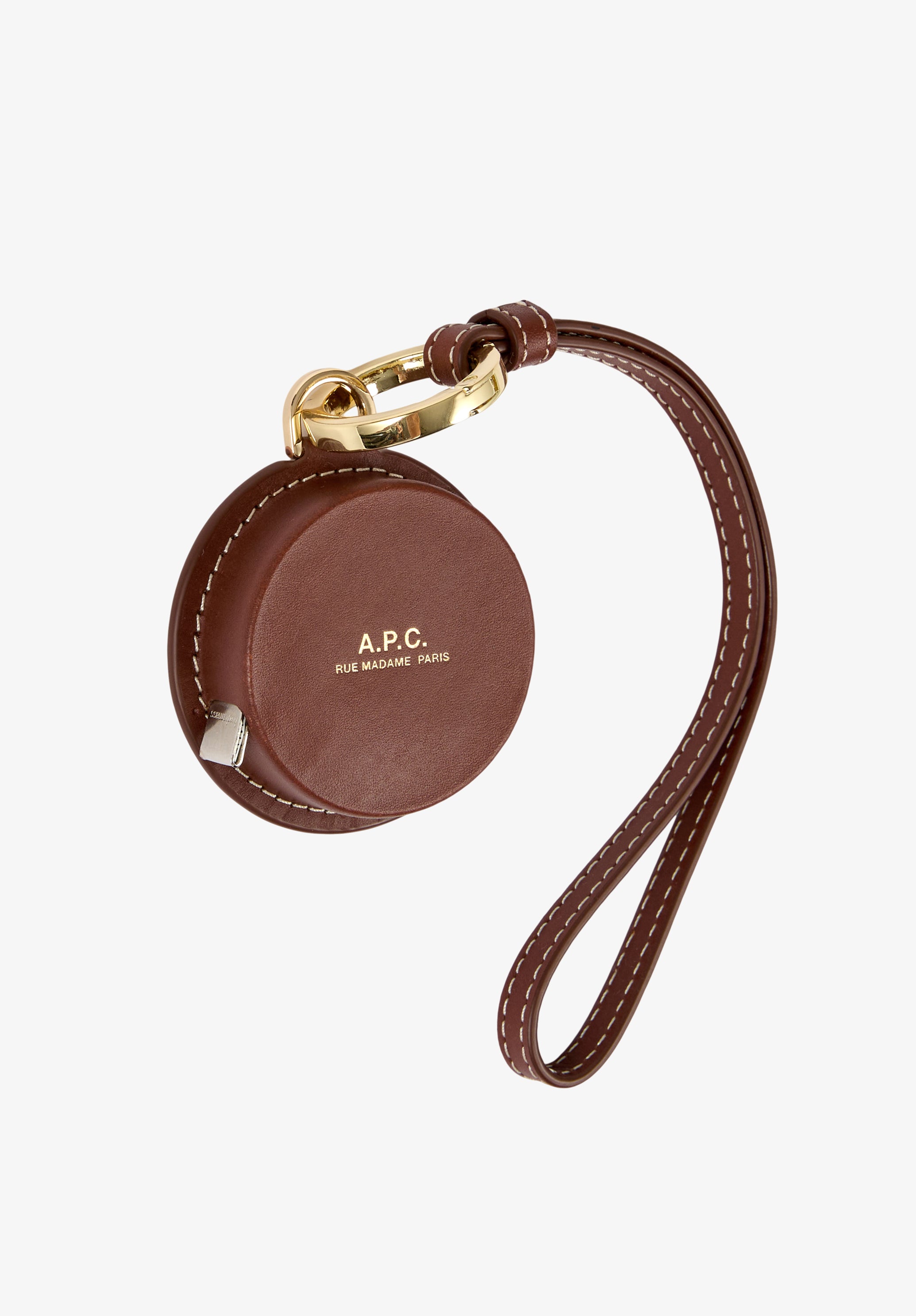 A.P.C. Accessories Maßband Leder TU Glattleder