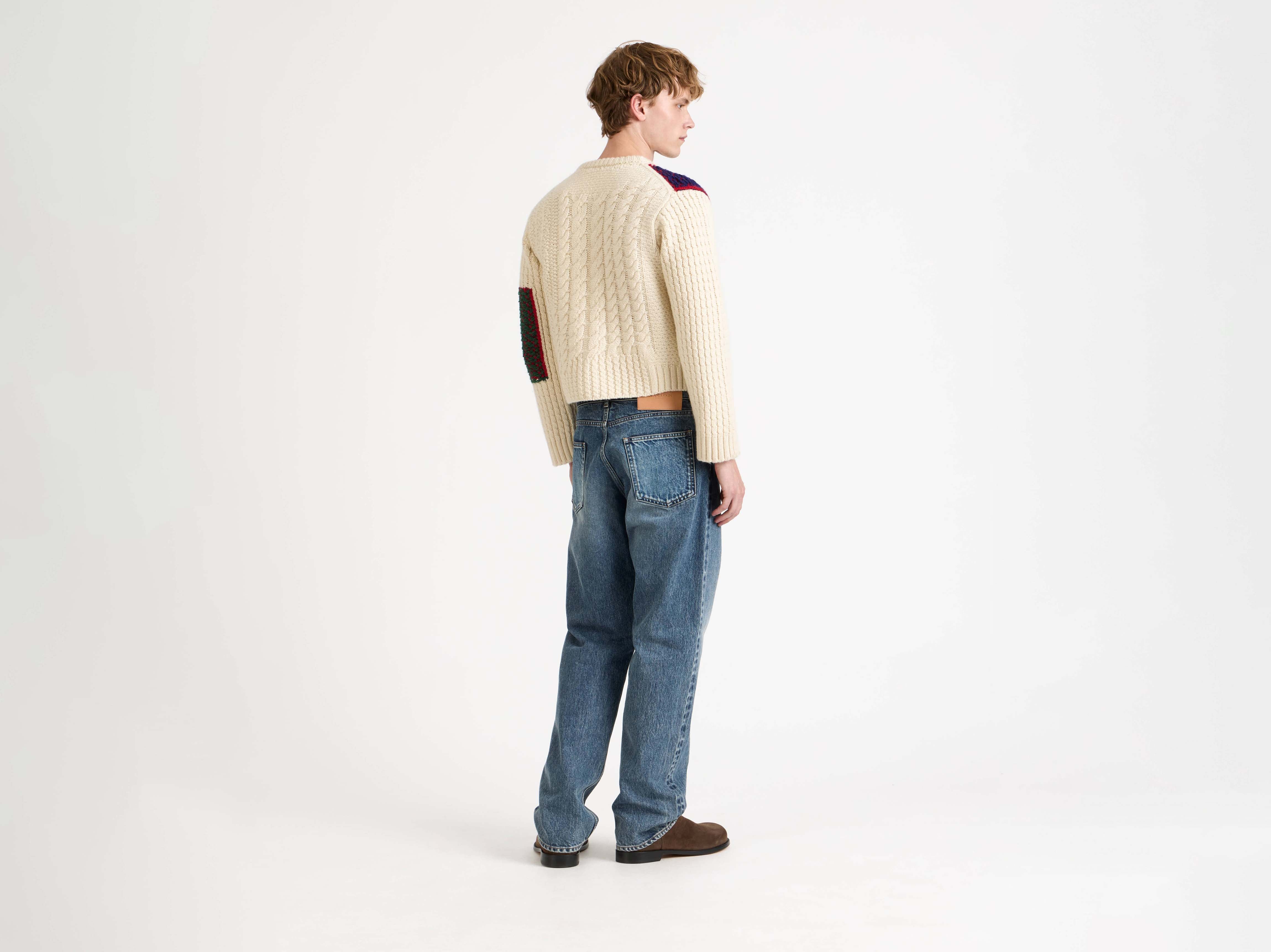 J.W.Anderson Cable-Knit Jumper Pullover Ivory