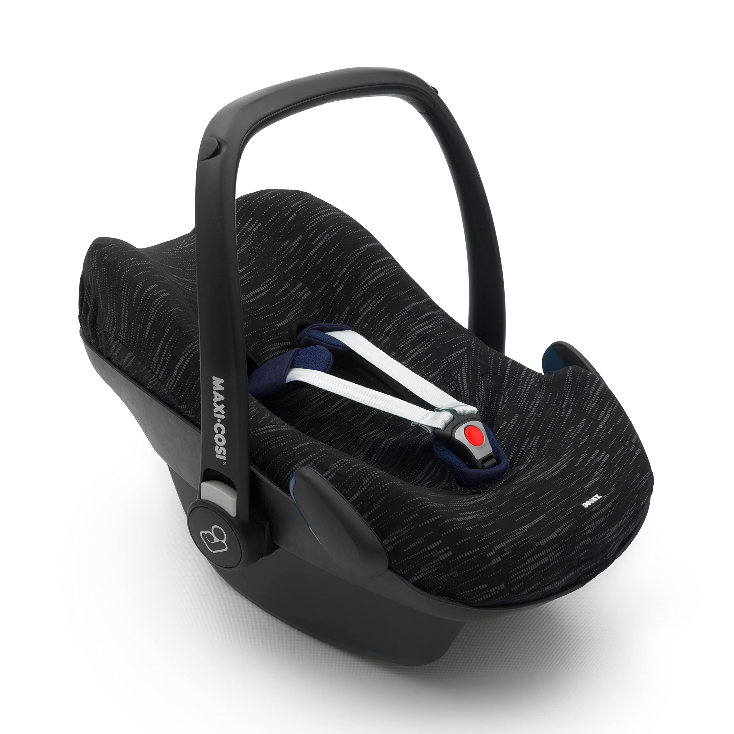 Dooky Seat Cover 0+ Babyschalenbezug 0-13 kg Black Uni