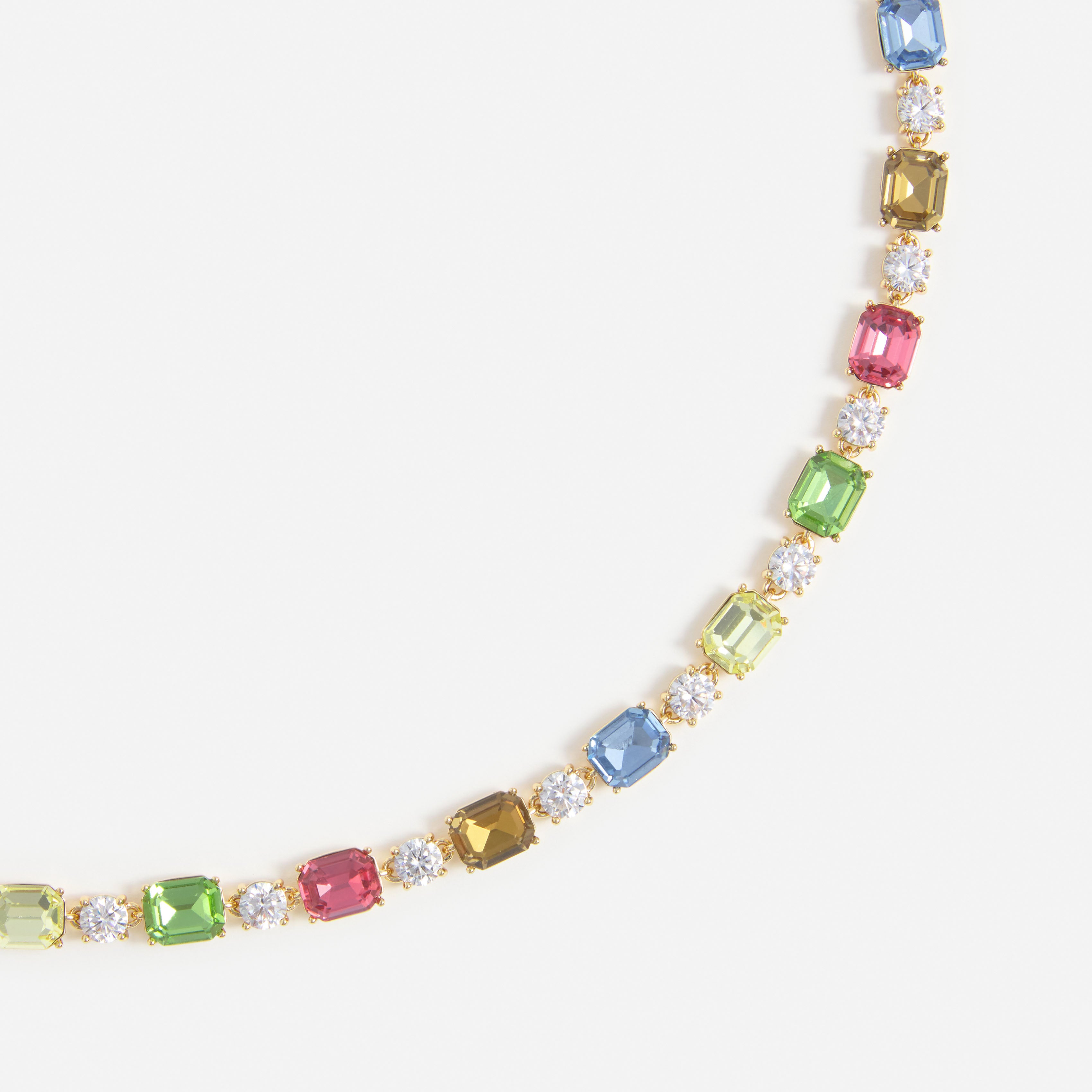 Self Portrait Multi Crystal Stone Halskette Multi One Size