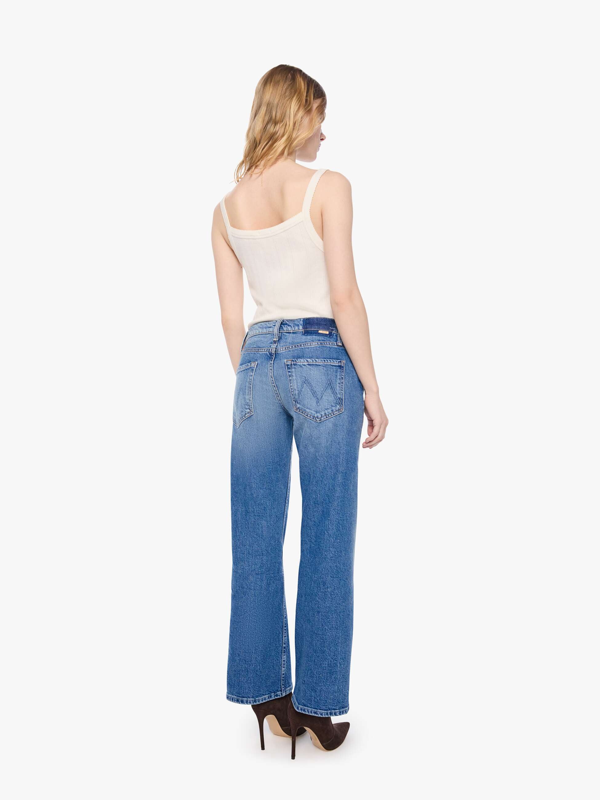 Mother Lil Bookie Twist Bootcut Jeans Just An Animal