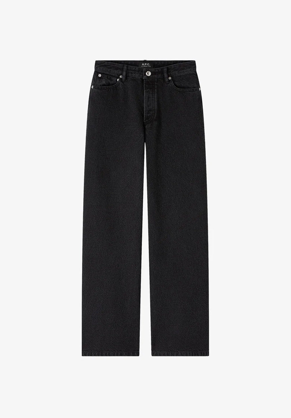 A.P.C. Elisabeth Jeans Denim hohe Taille 70er-Schnitt
