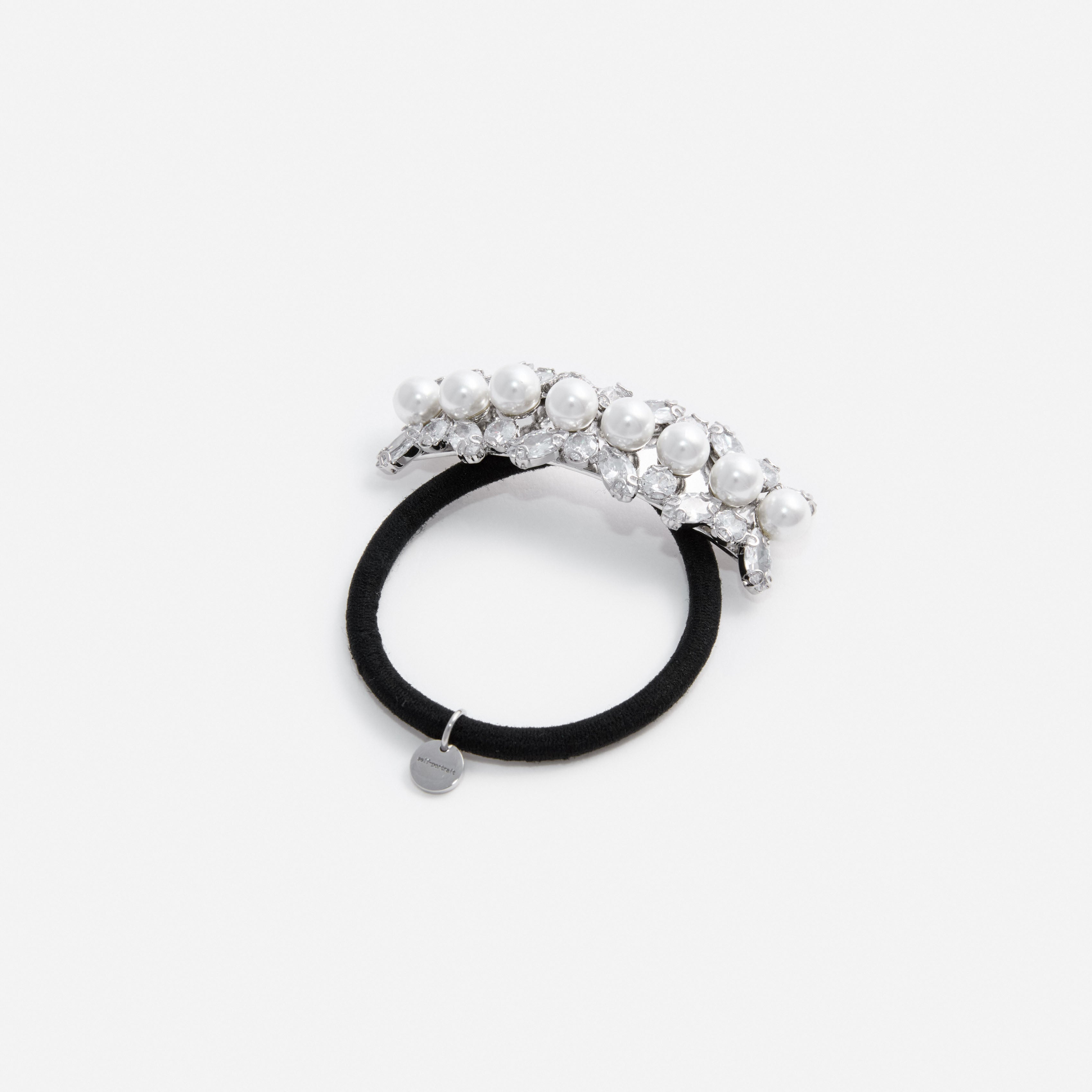 Self Portrait Multi Crystal Hair Cuff Haarschmuck Silber