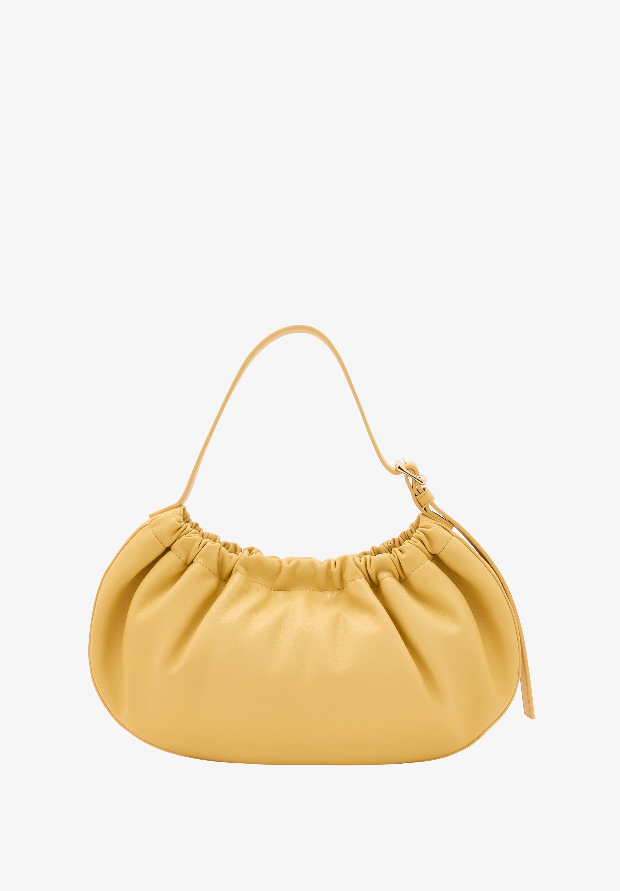 A.P.C. Ninon Hoop Tasche Gelb Lederoptik TU
