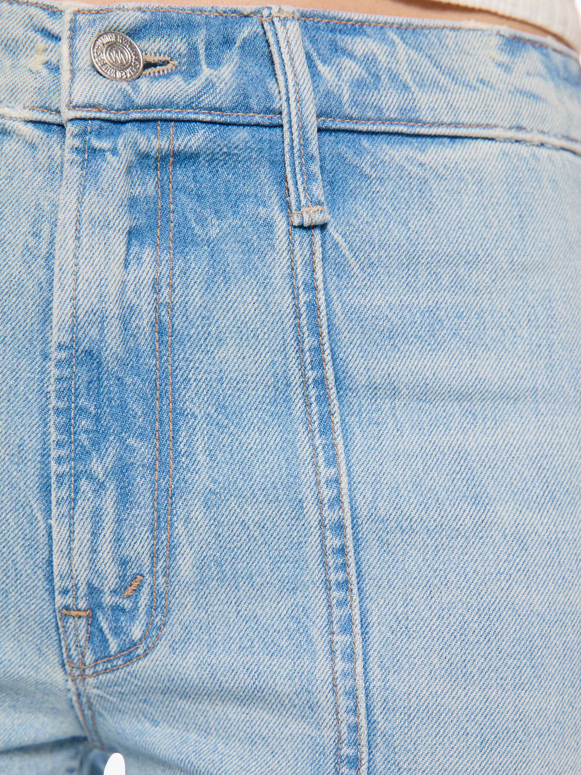 Mother The Seamed Doozy Heel Jeans Out Of This World Hellblau