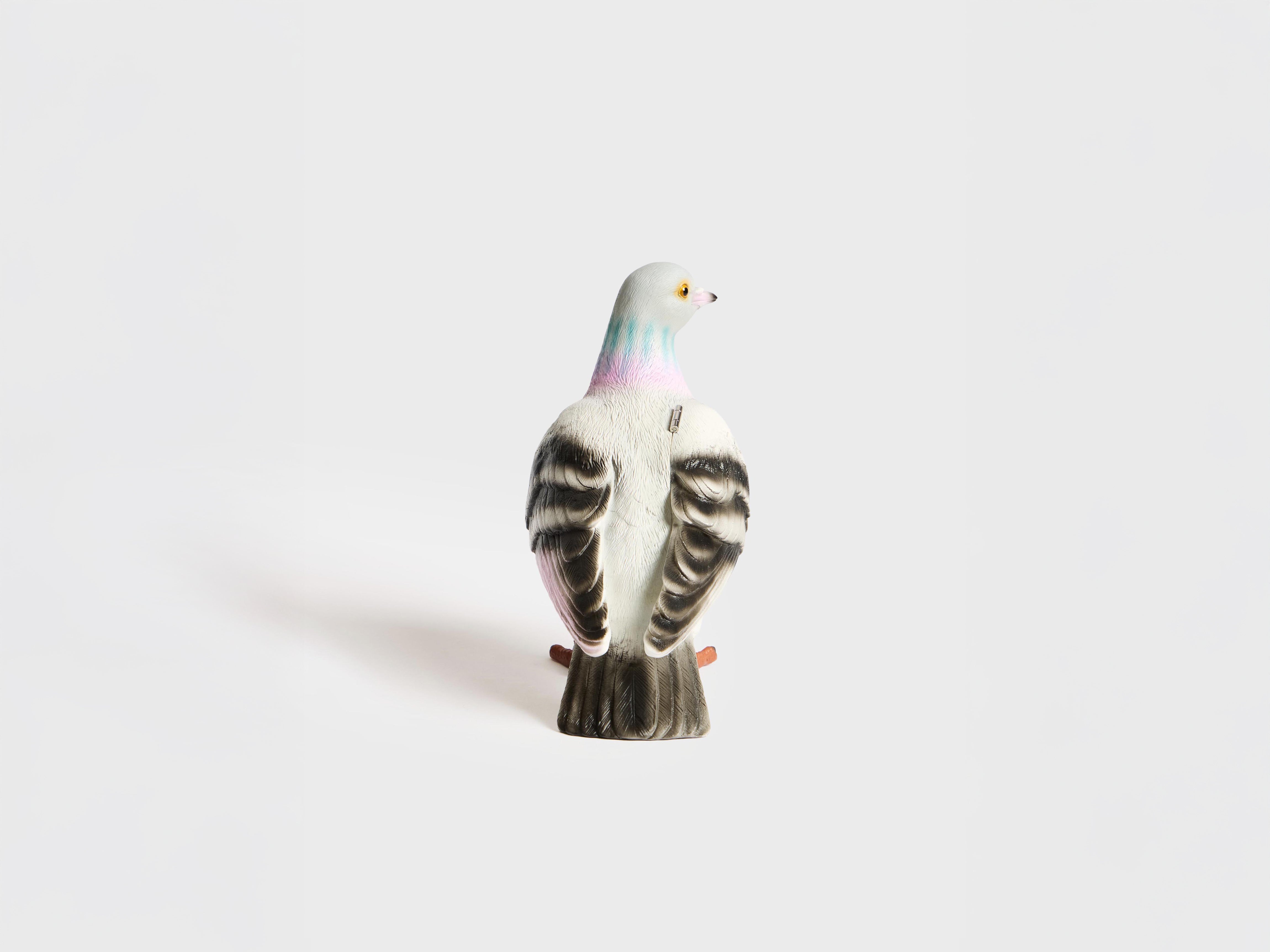 J.W.Anderson Bags Pigeon Clutch Tasche Grau