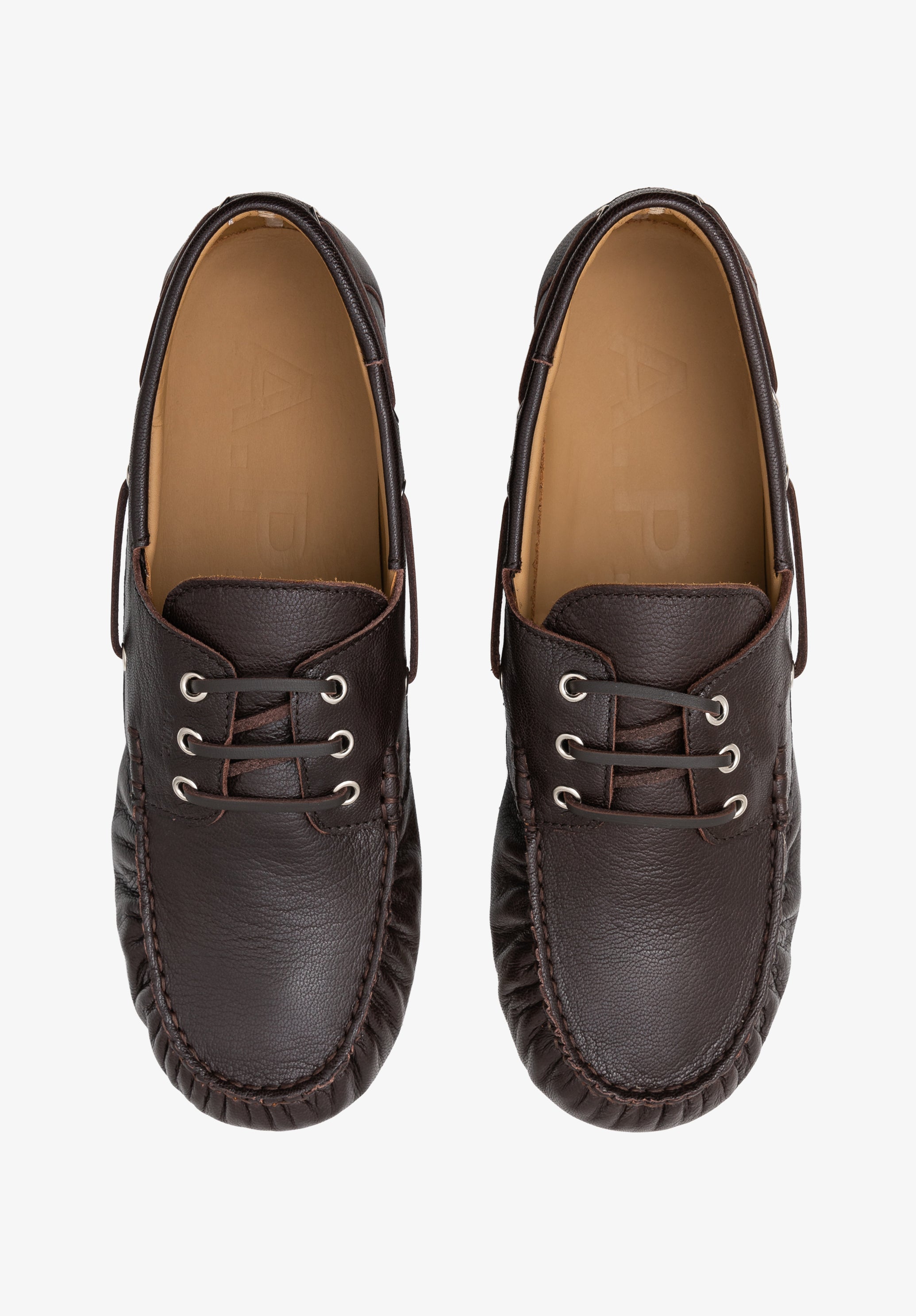 A.P.C. Bootsschuhe Leder Gr. 38 Schnürung
