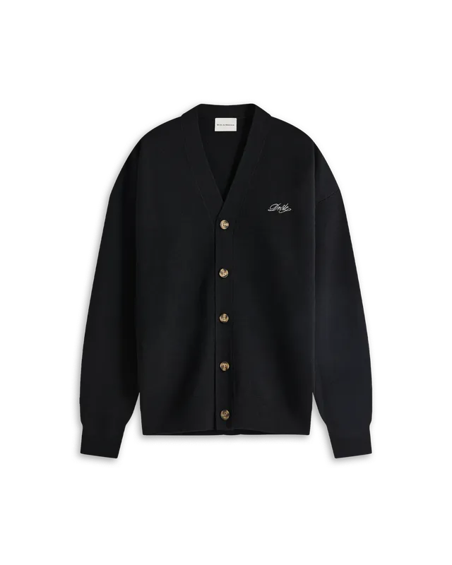 Drôle De Monsieur Le Cardigan Drôle Cardigan Wolle Schwarz