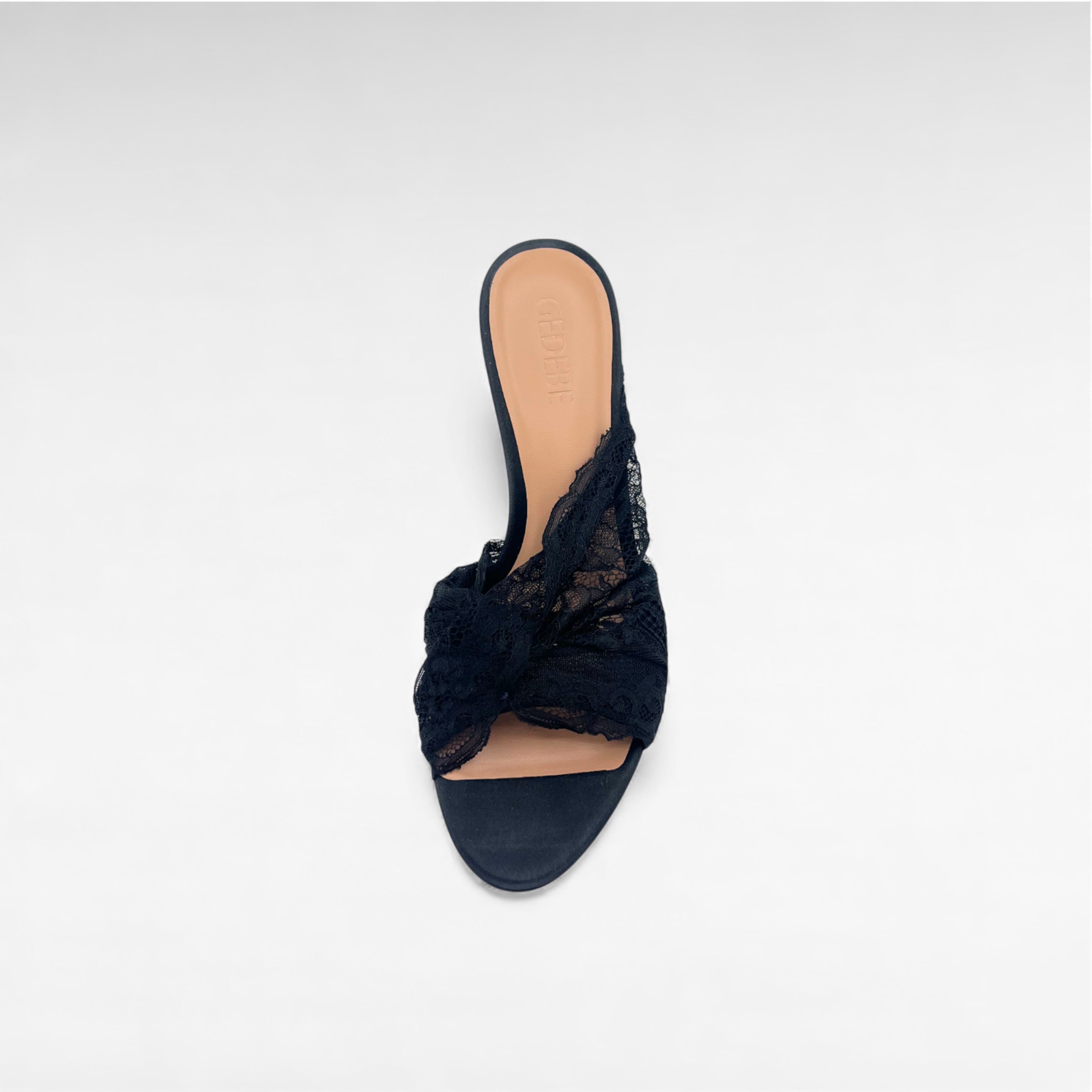 Gedebe Mariel Mule Lace Mules Spitze Größe 38