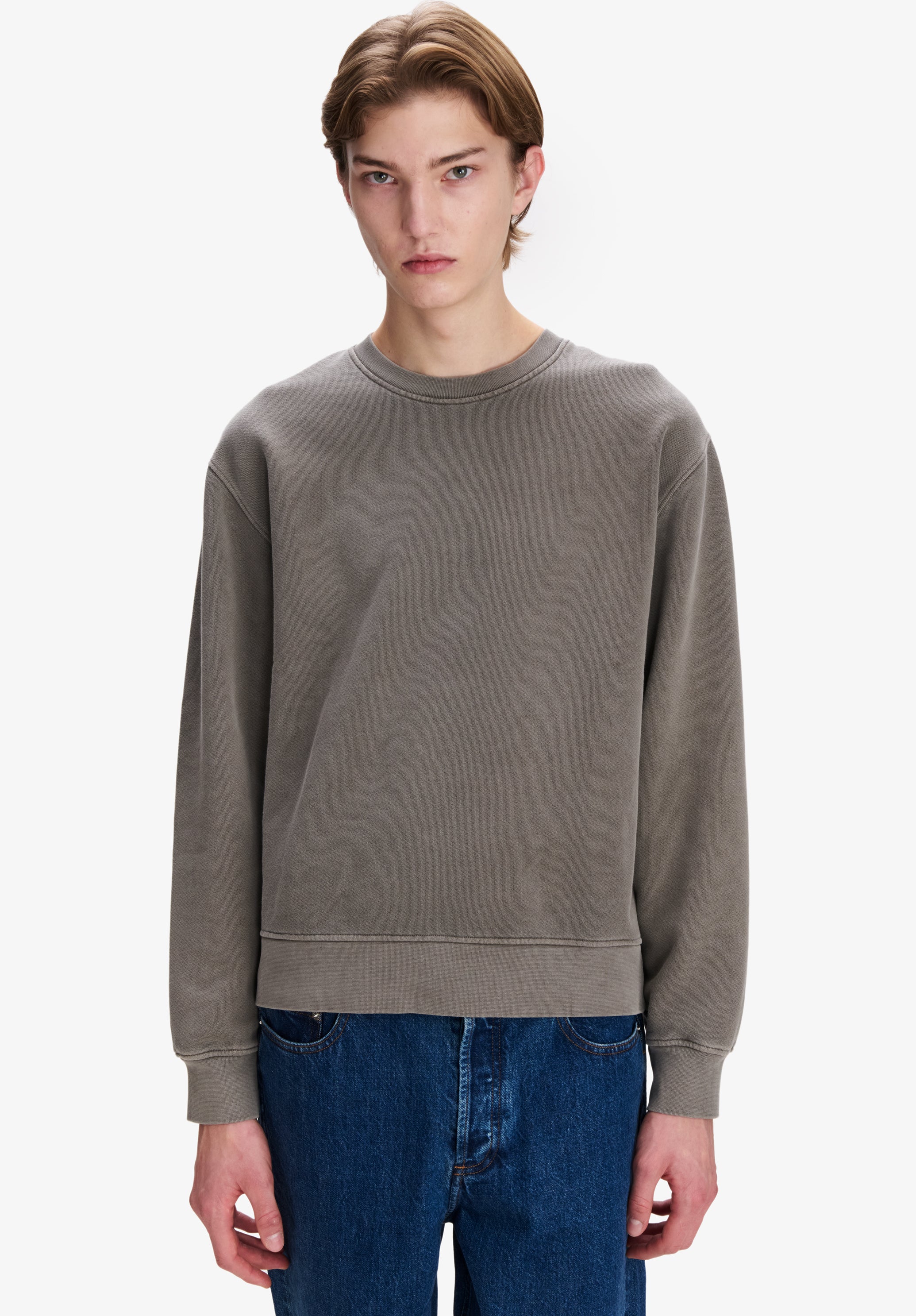 A.P.C. Boxy Herbst 28 Sweatshirt Bio-Baumwolle M