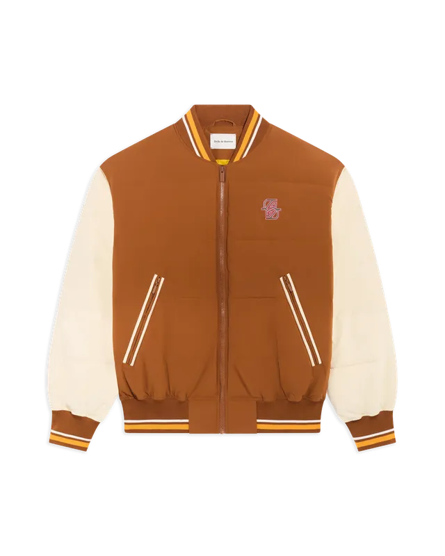 Drôle De Monsieur Horses Puffer Jacket braun Polyester
