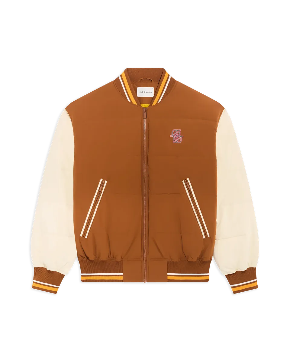 Drôle De Monsieur Horses Puffer Jacket braun Polyester