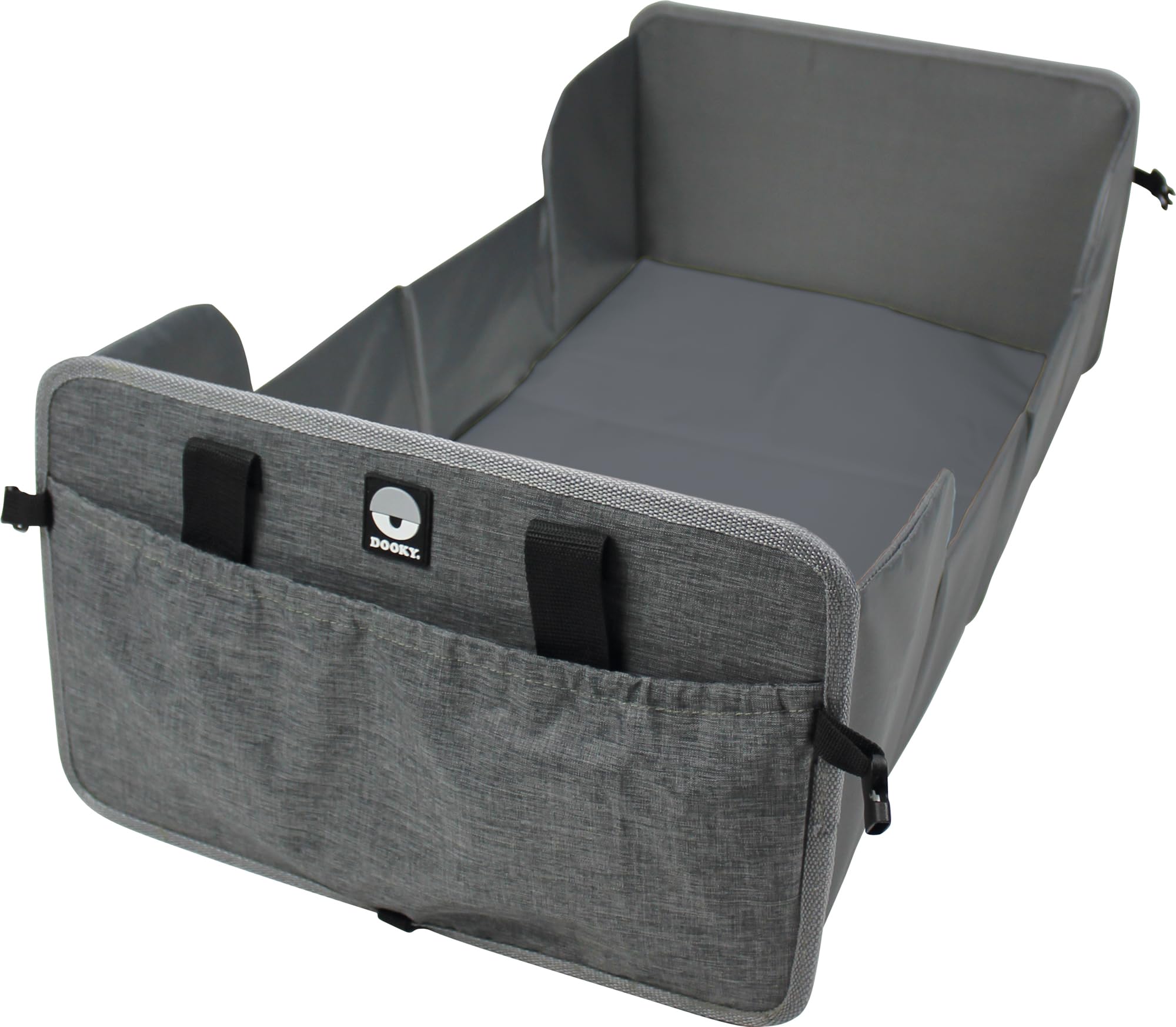 Dooky Traveller Baby Reisebett Grau 41x75 cm mit Matratze