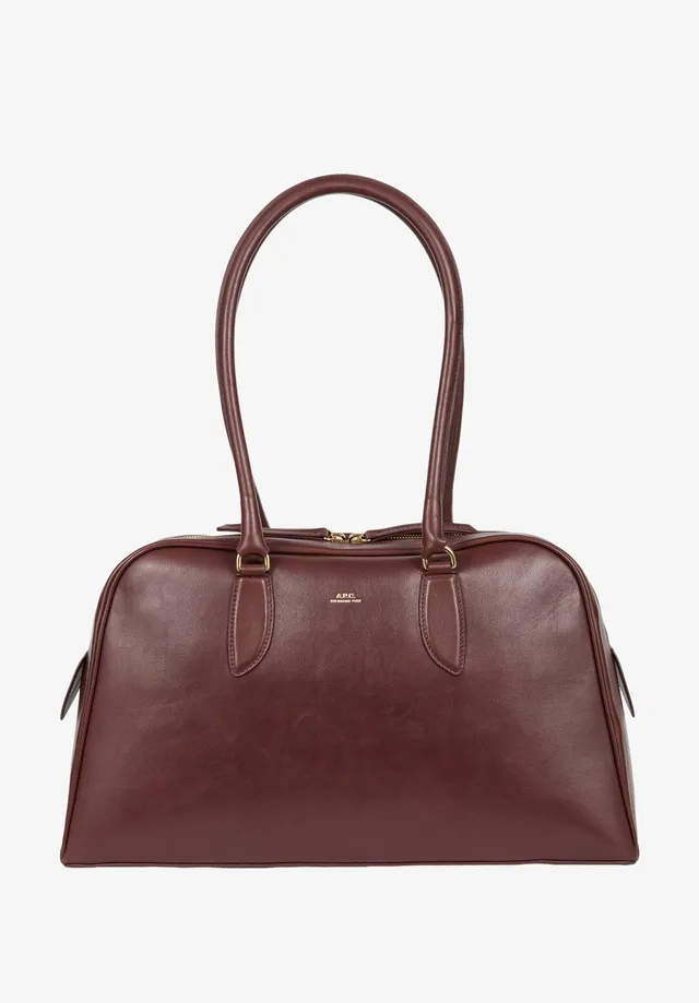 A.P.C. Paloma Tasche TU Baumwollfutter Leder-Zipper