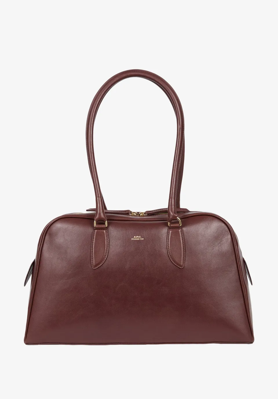 A.P.C. Paloma Tasche TU Baumwollfutter Leder-Zipper