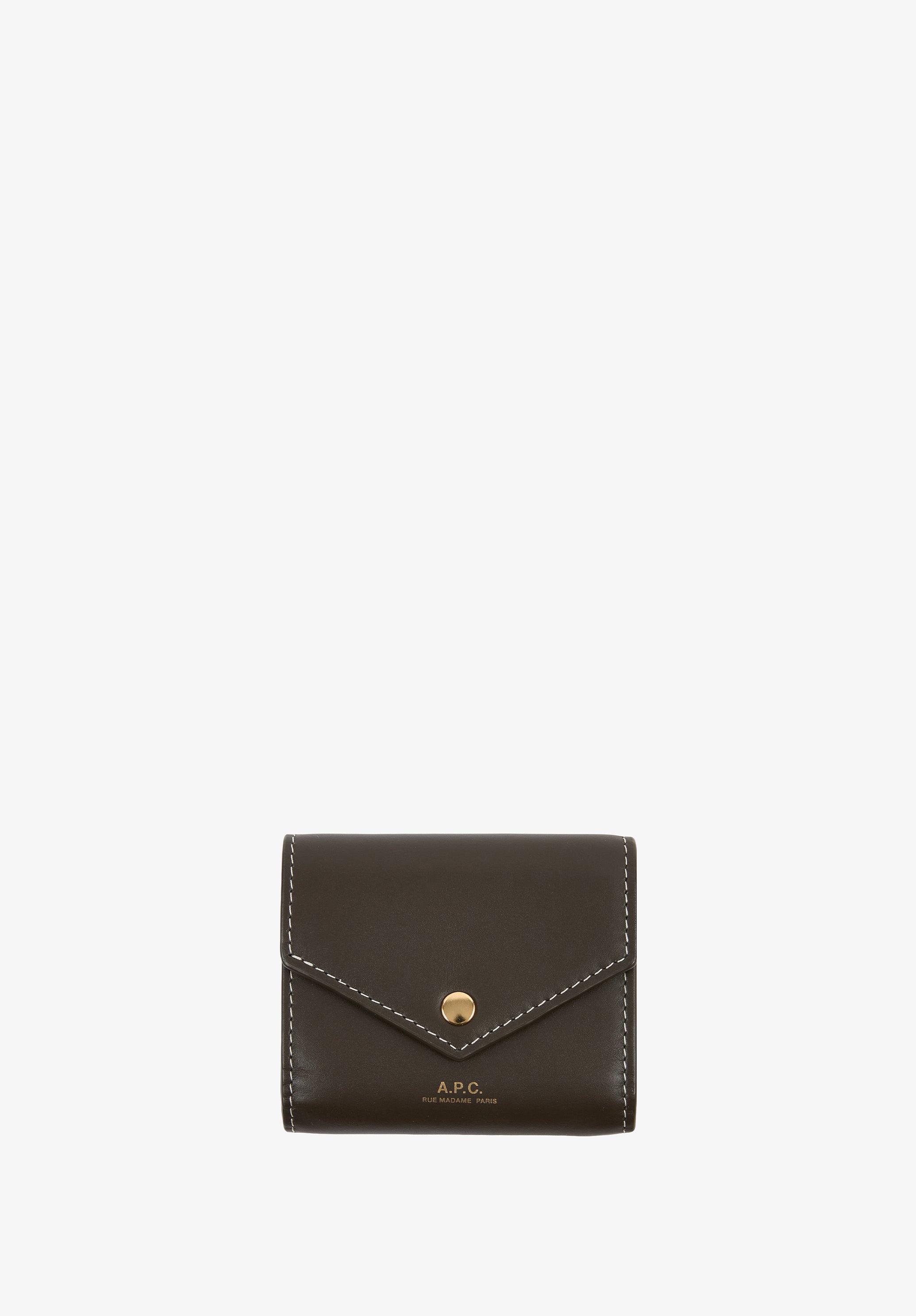 A.P.C. Portemonnaie Enveloppe Leder Kartenformat