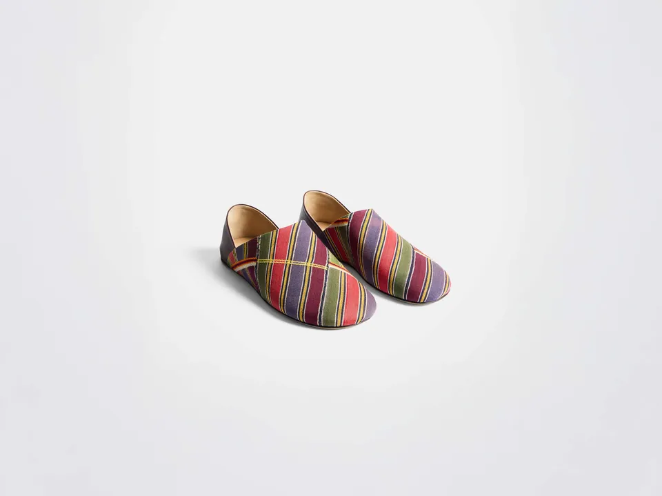 J.W.Anderson Shoes Slipper Mules Lila Multi Jacquard