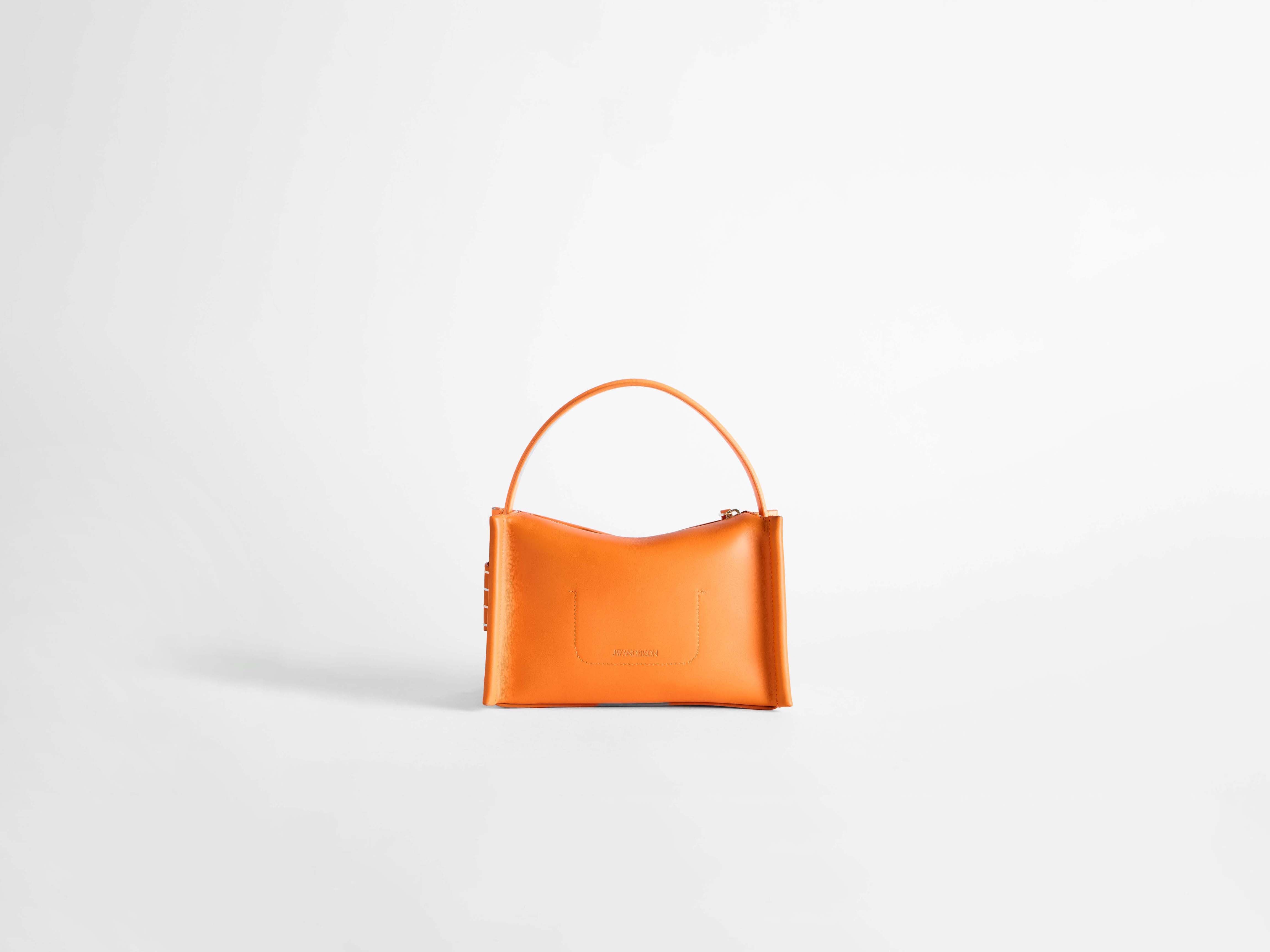 J.W.Anderson Bags Small Loafer Bag Handtasche Orange Leder