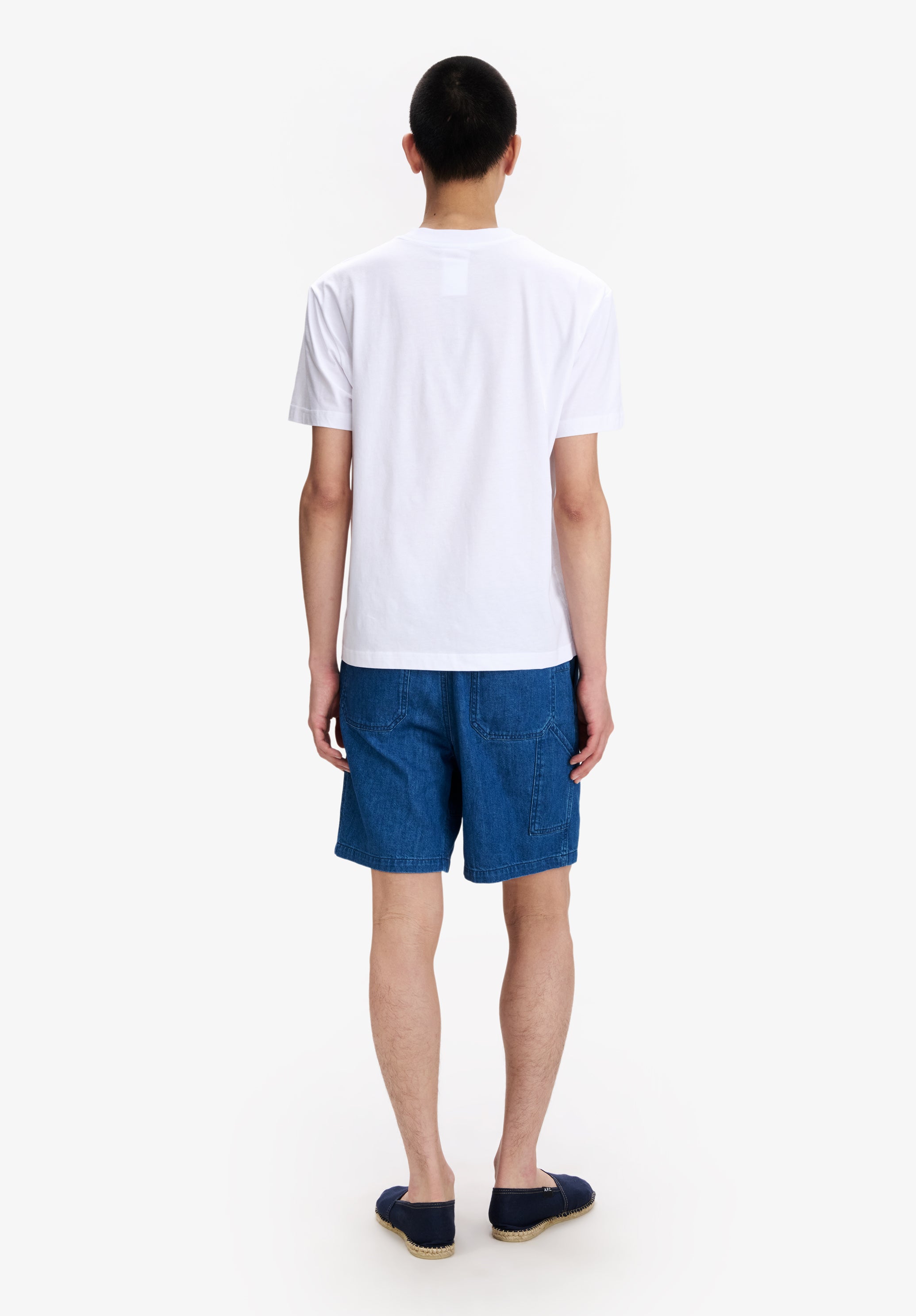 A.P.C. Falaise T-Shirt L weiß Fotodruck
