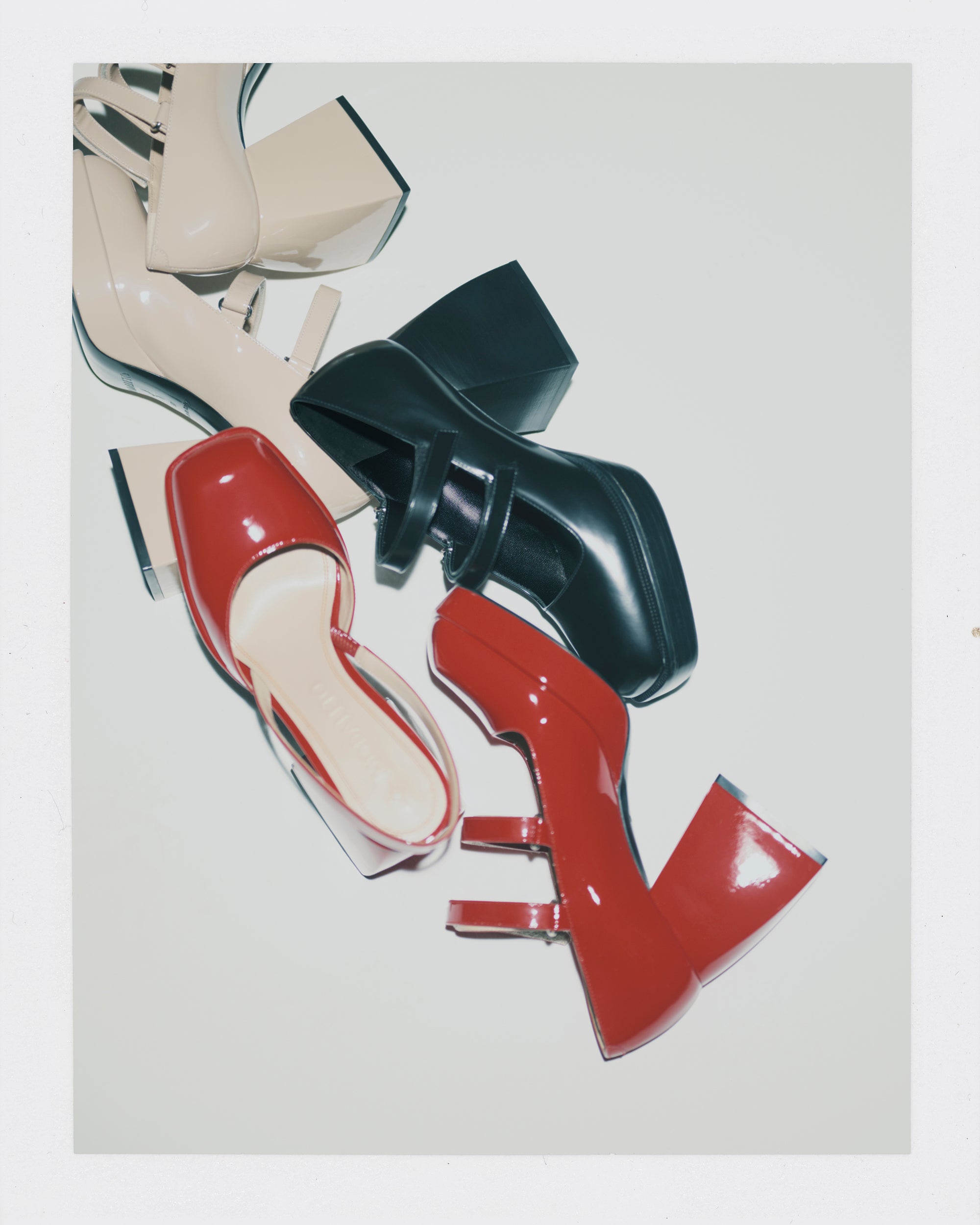 Nodaleto Bulla Babies 90 Pumps Red Corvette Lack