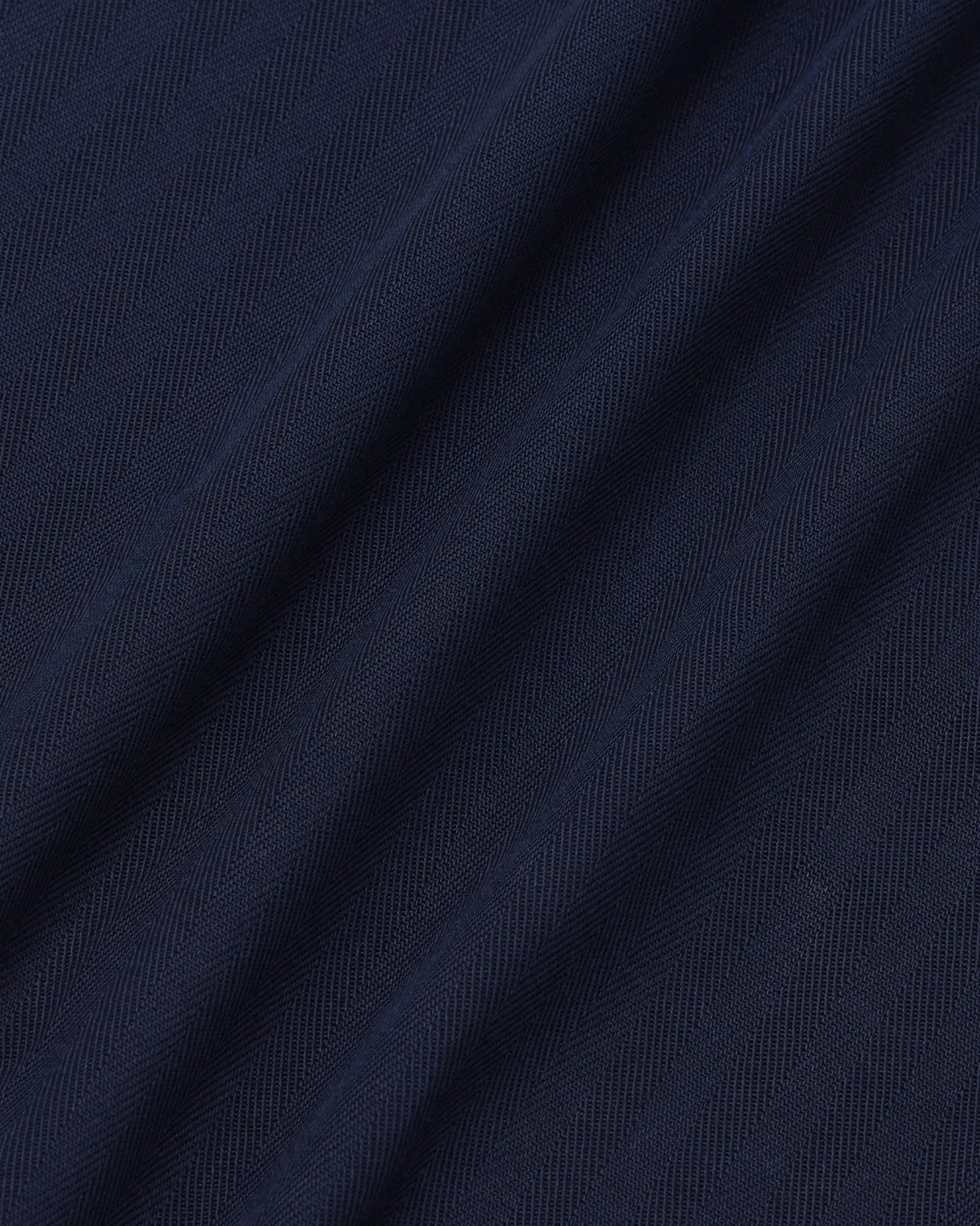 Drôle De Monsieur Golfer Cotton Pants Stoffhose Navy Falten