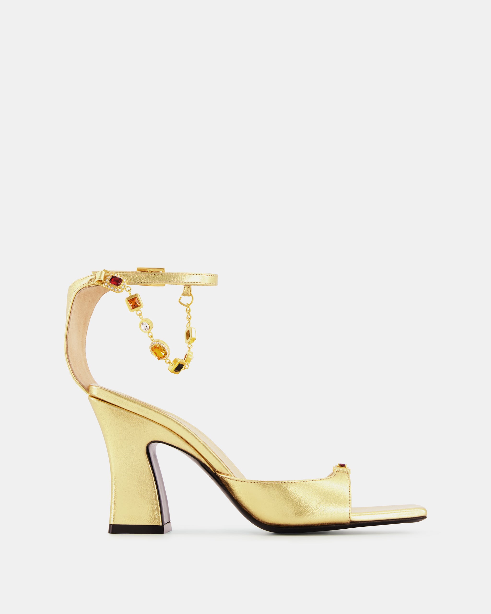 Nodaleto Nodstalgia Gemma 90 Sandale Gold Metallic Nappa