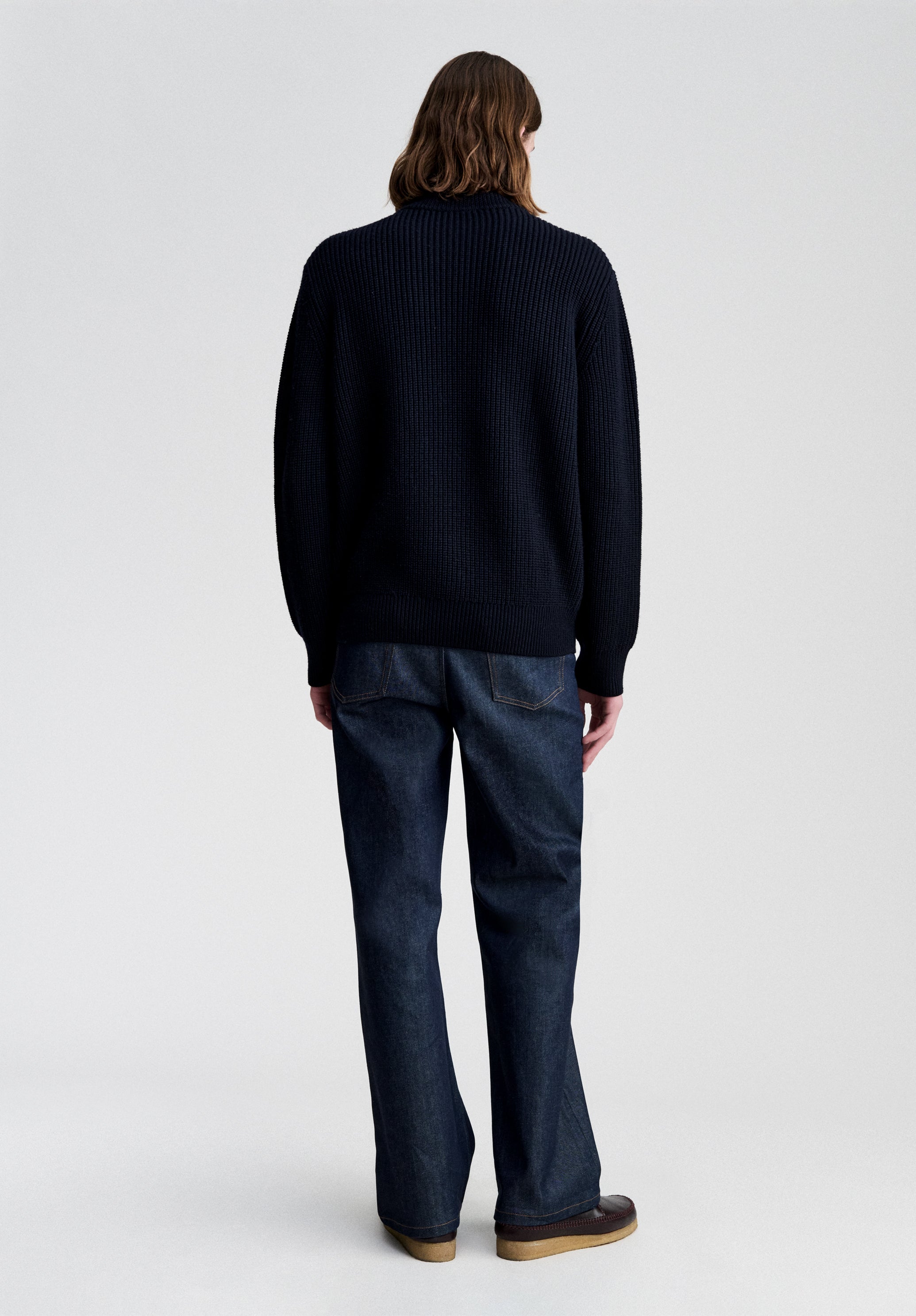A.P.C. Troyer Pullover Strickpullover Marineblau