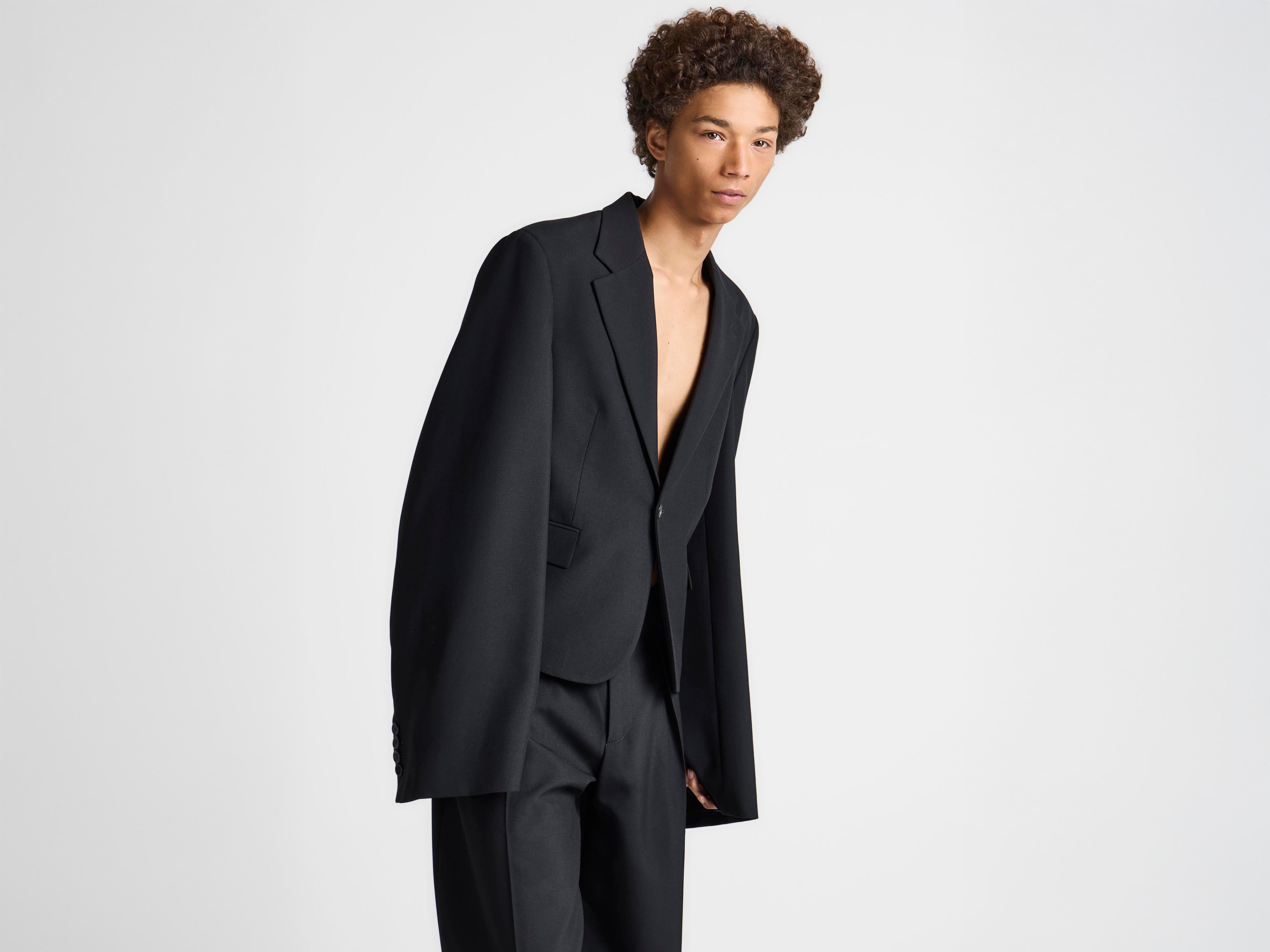J.W.Anderson Blazer Wide Sleeve Herren Schwarz Wolle