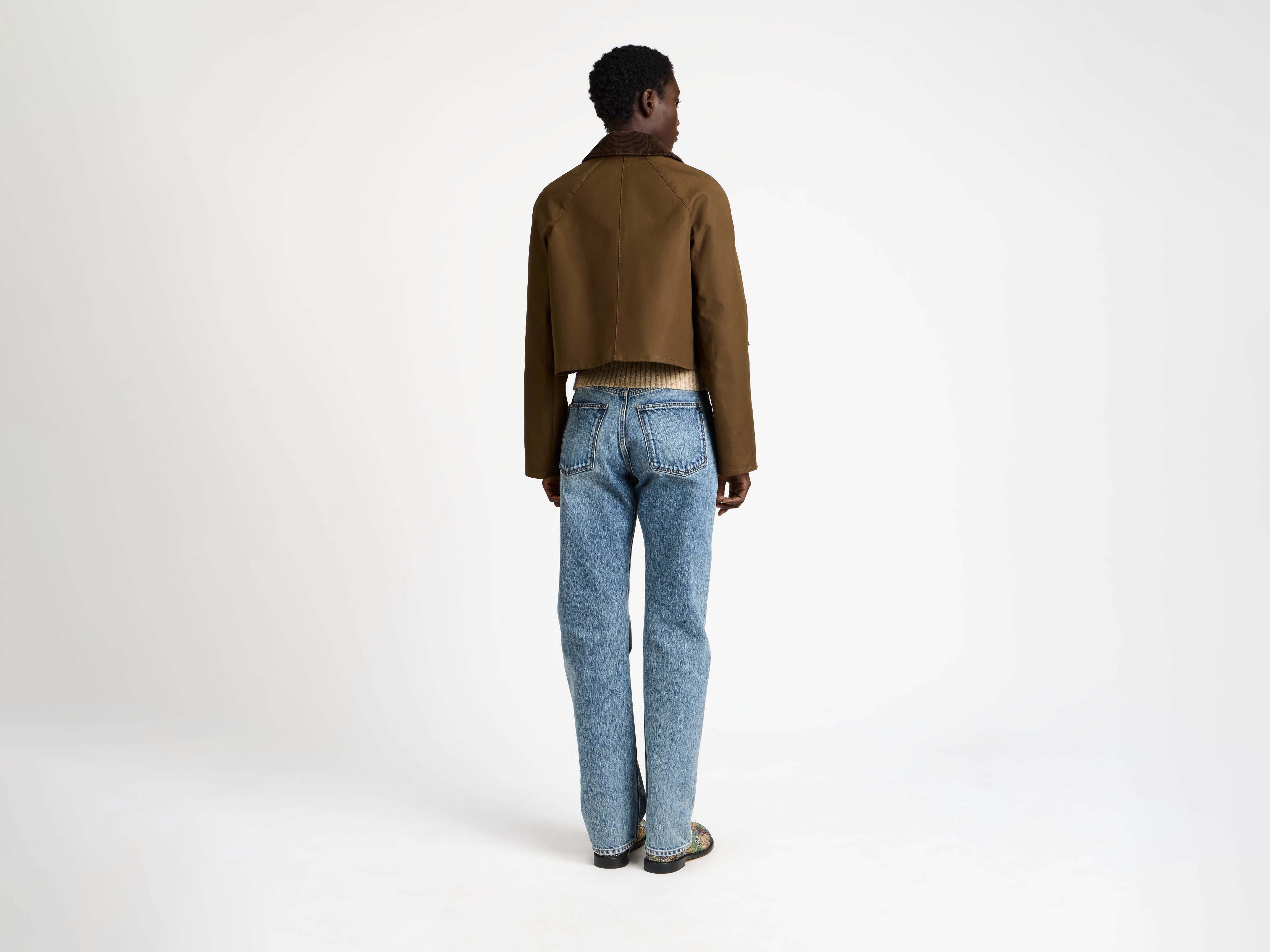J.W.Anderson Coats Barn Jacket Damen Dunkeloliv Waxed
