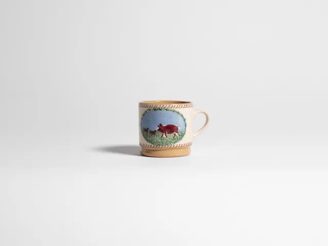 J.W. Anderson Nicholas Mosse Small Mug Weiß Multi Keramik