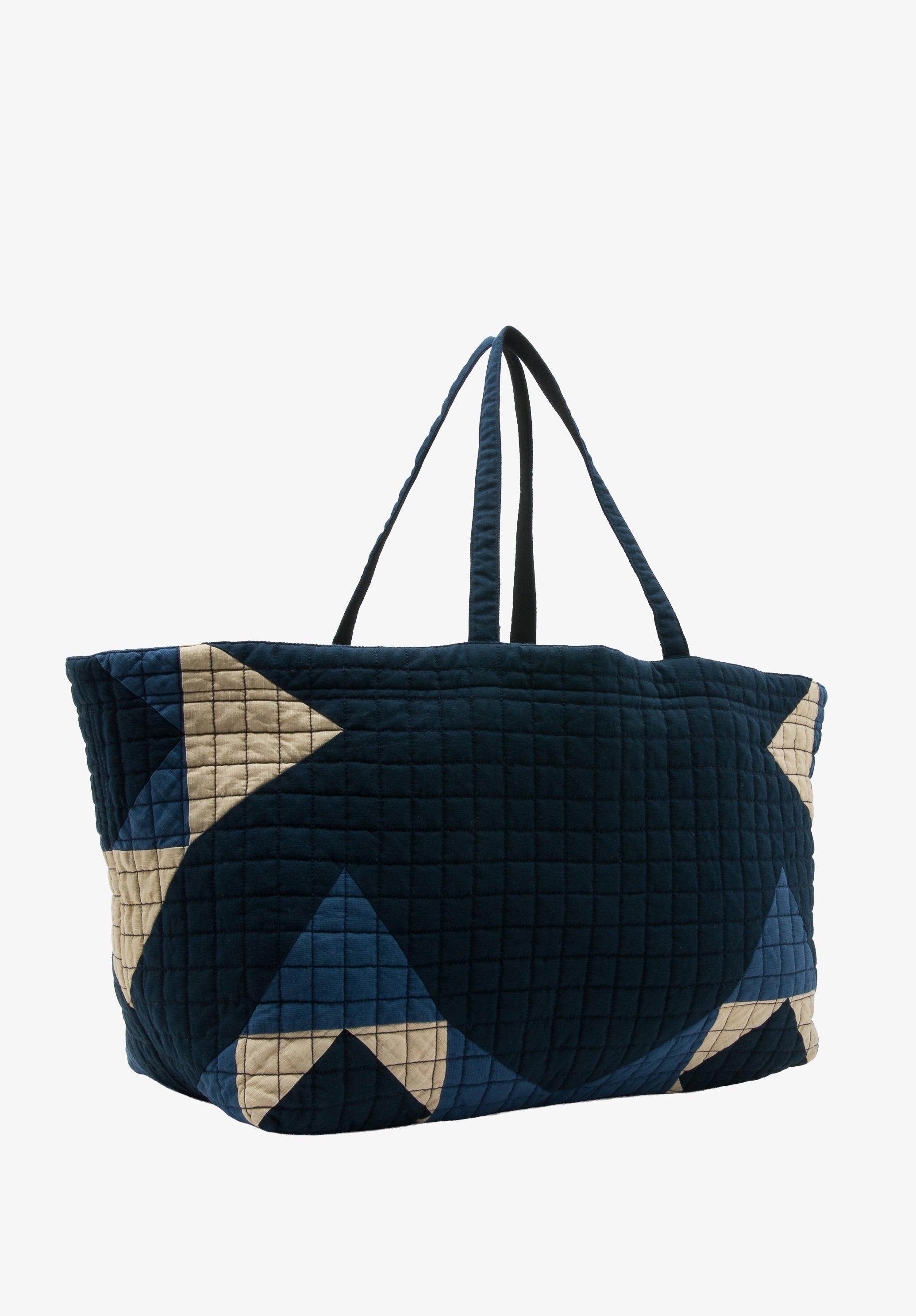 A.P.C. Le Drummer Quilt Tasche Blau TU Stepp