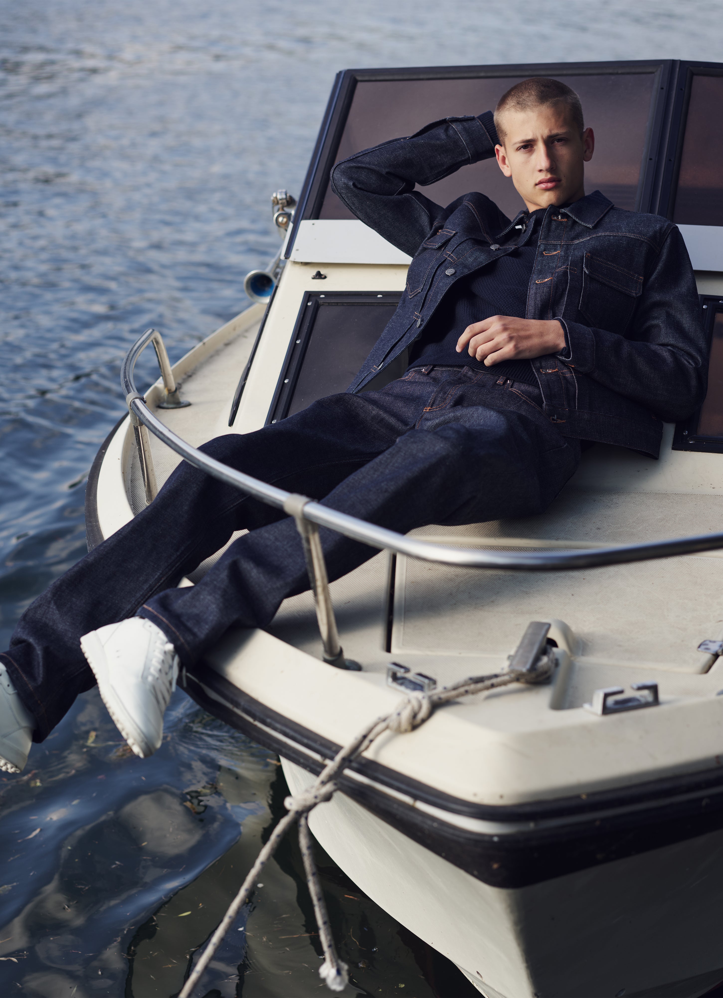A.P.C. Fairfax Jeans Raw Denim weites Bein Unisex