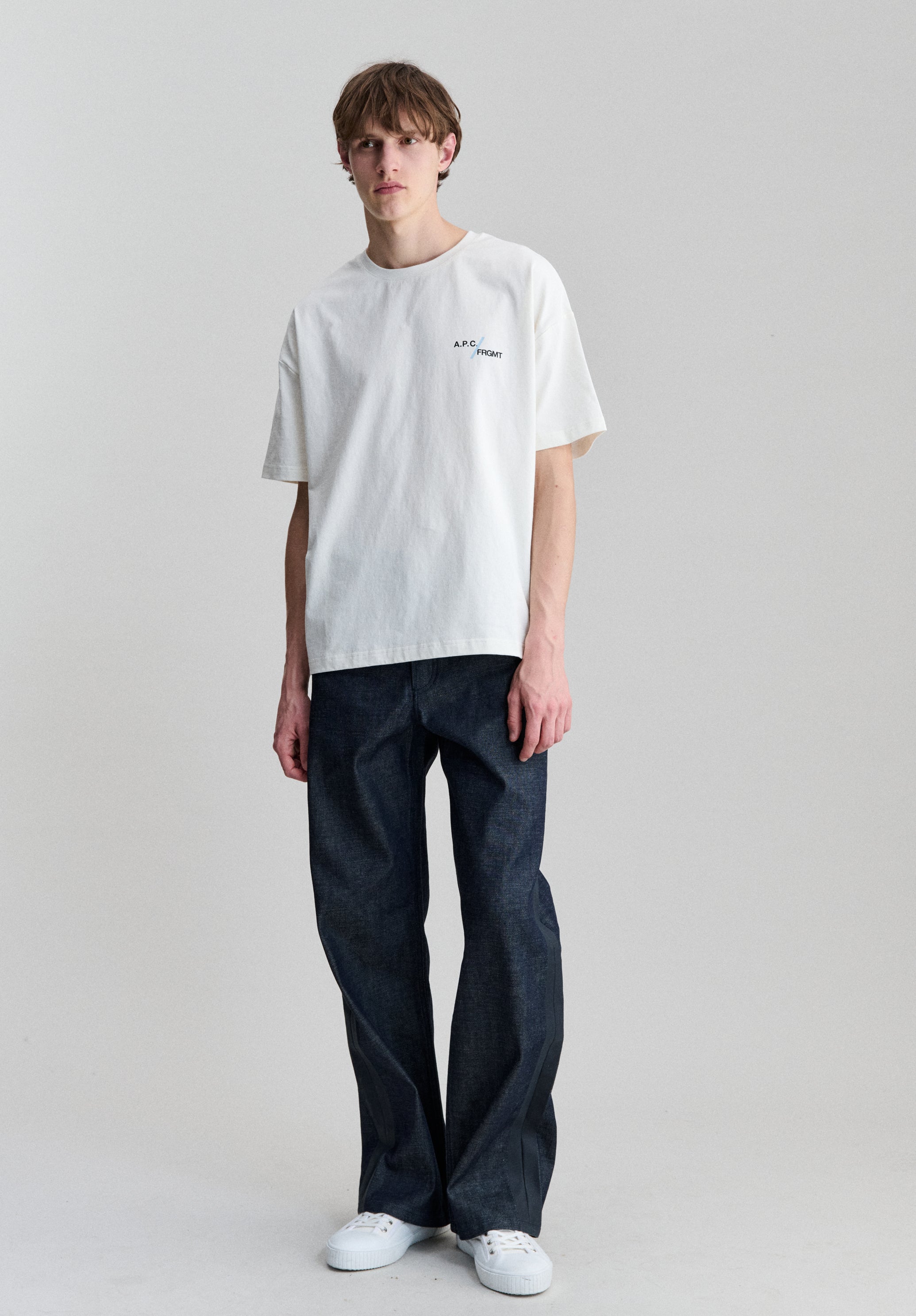 A.P.C. FRGMT. Renoncement T-Shirt Logo Rundhals