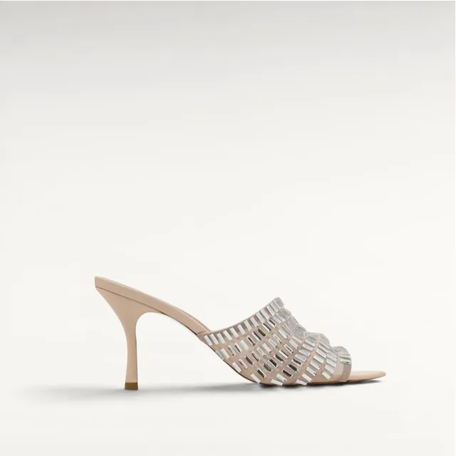Gedebe Lumière Mule Mules Kristall Gr. 38