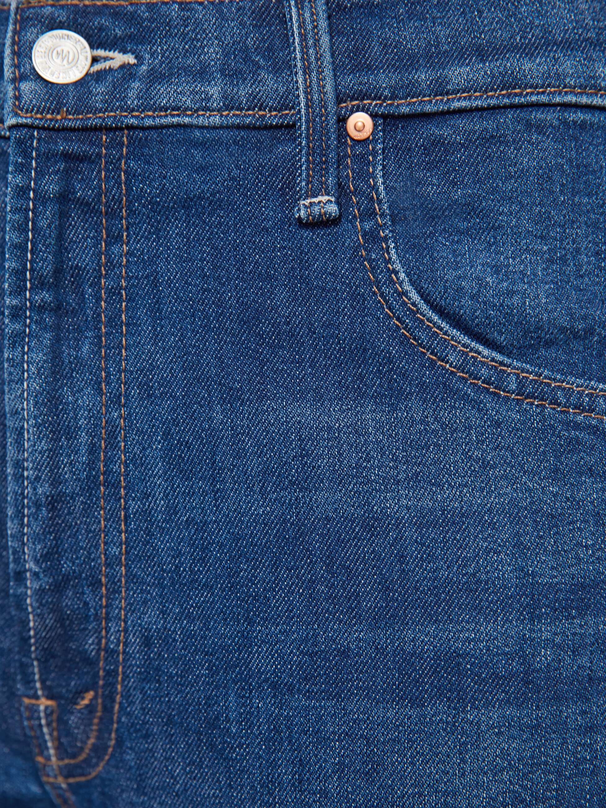 Mother The Delinquent Ankle Jeans Made In The Shade Dunkelblau