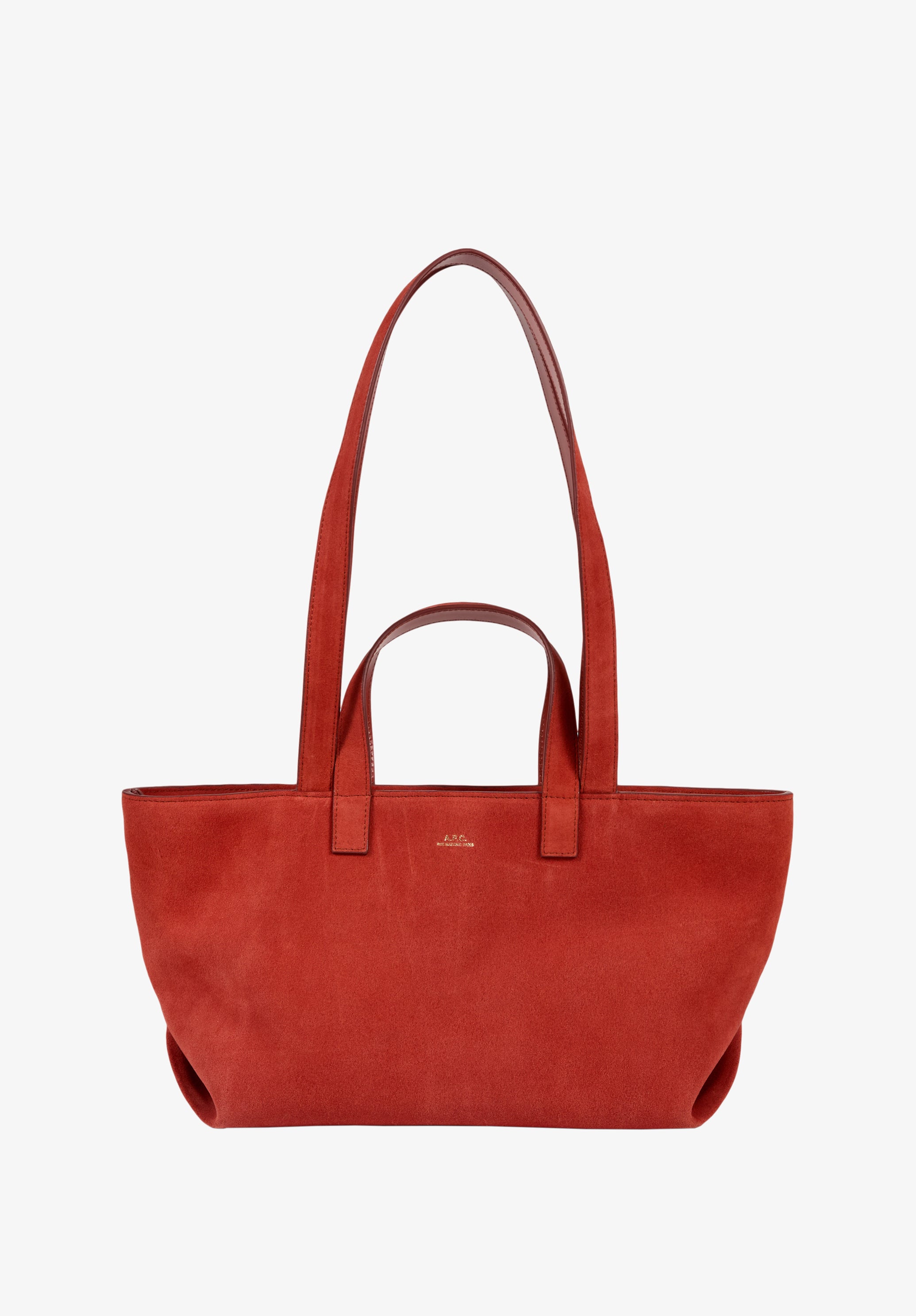 A.P.C. Tasche Drummer Small Ledertasche mit Innentasche und Reißverschluss-Beutel