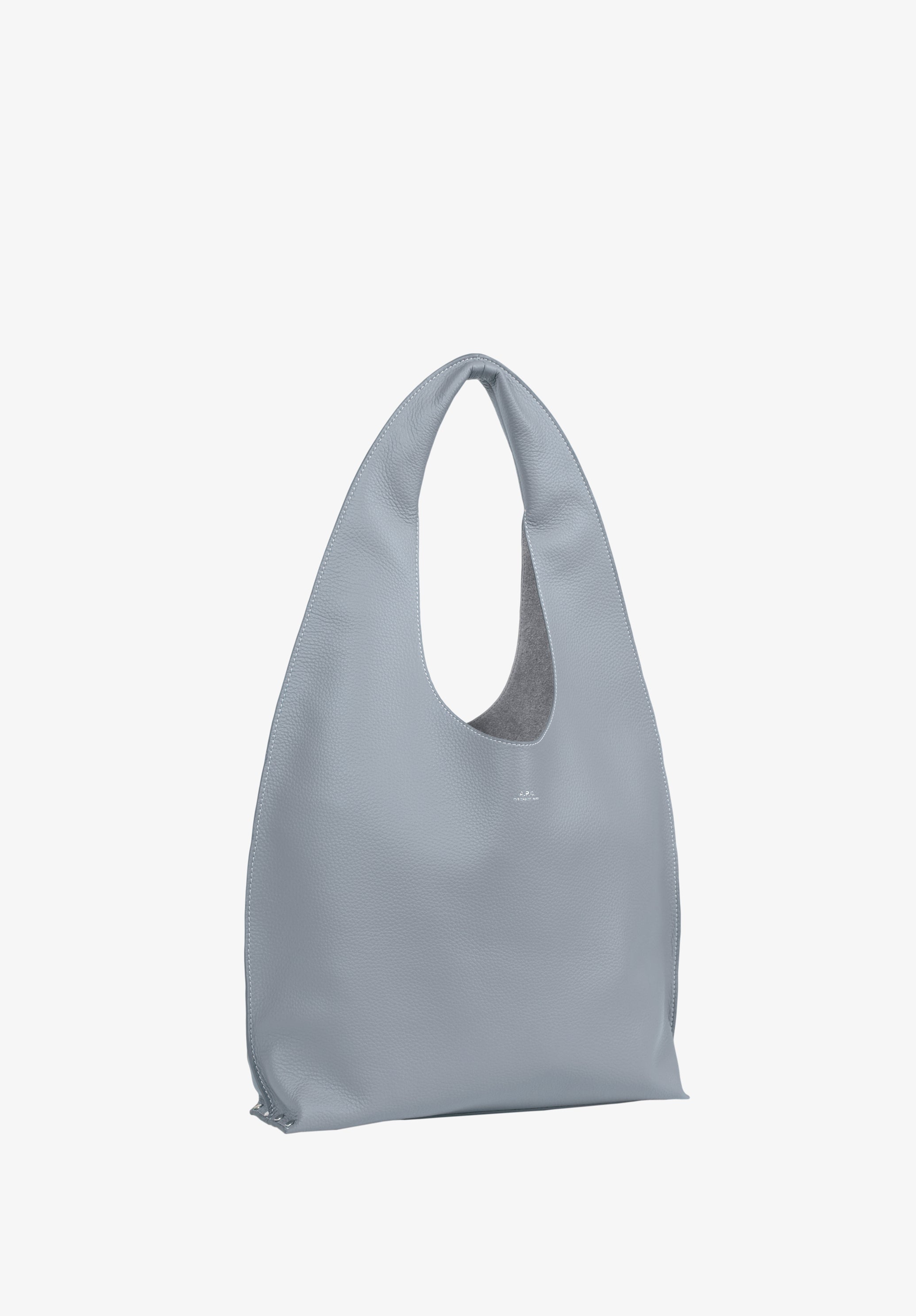 A.P.C. Neige Clou Tasche blau TU genarbtes Leder