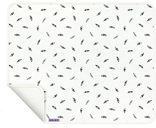 Dooky Blanket Babydecke Black Feather Baumwolle
