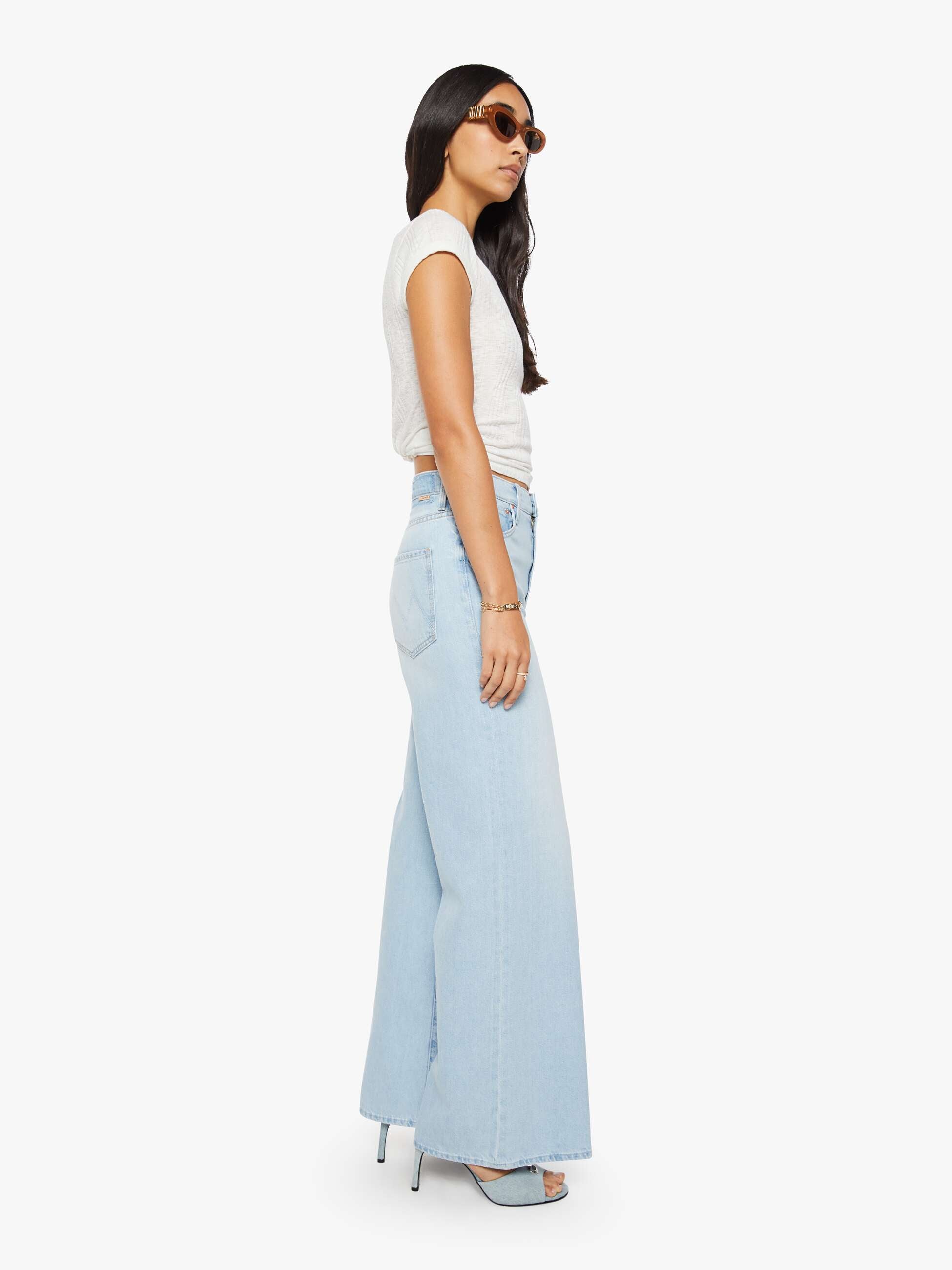 Mother Denim Ditcher Roller Zip Skimp Shaken Not Stirred