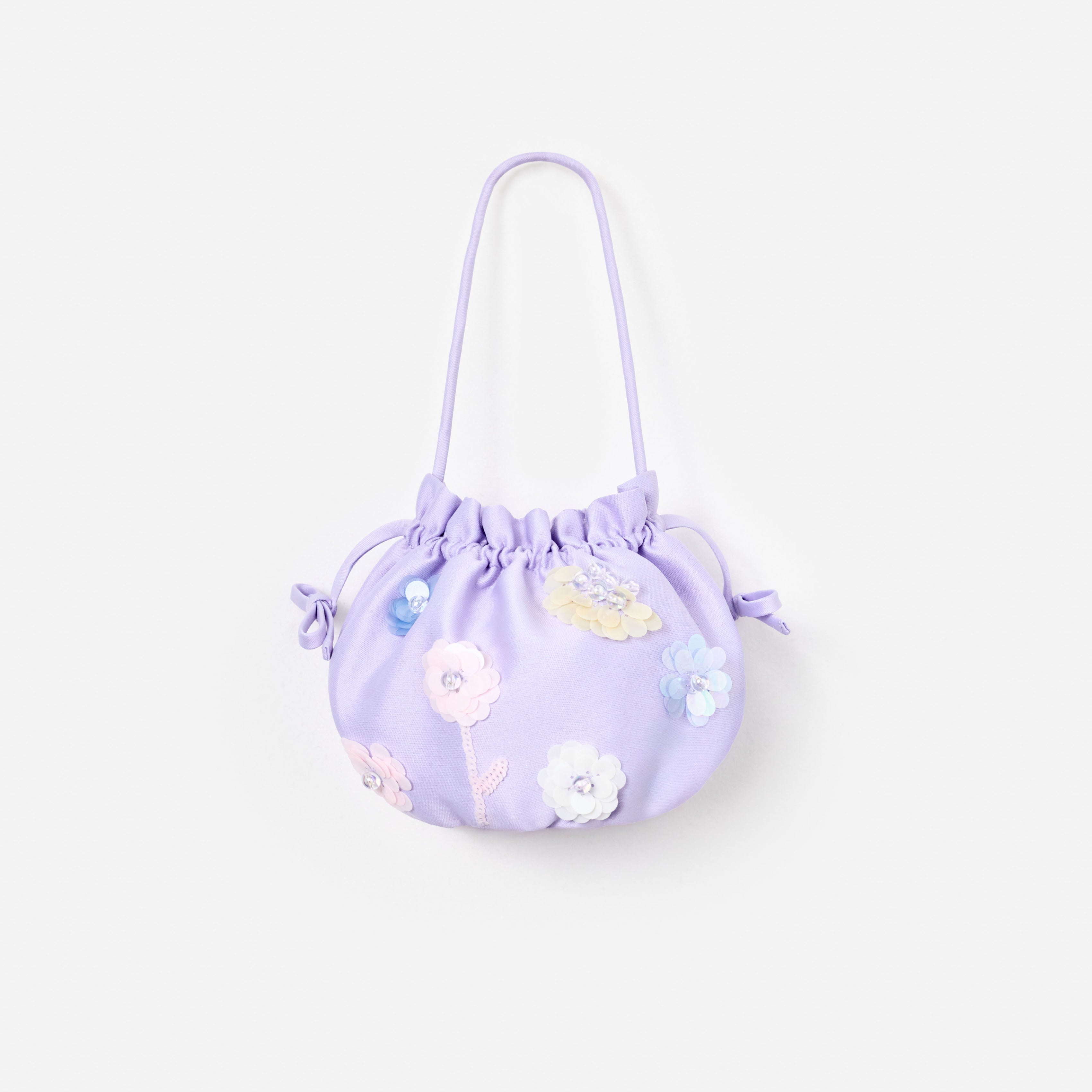 Self Portrait Lilac Flower Pouch Tasche Flieder Taft One Size