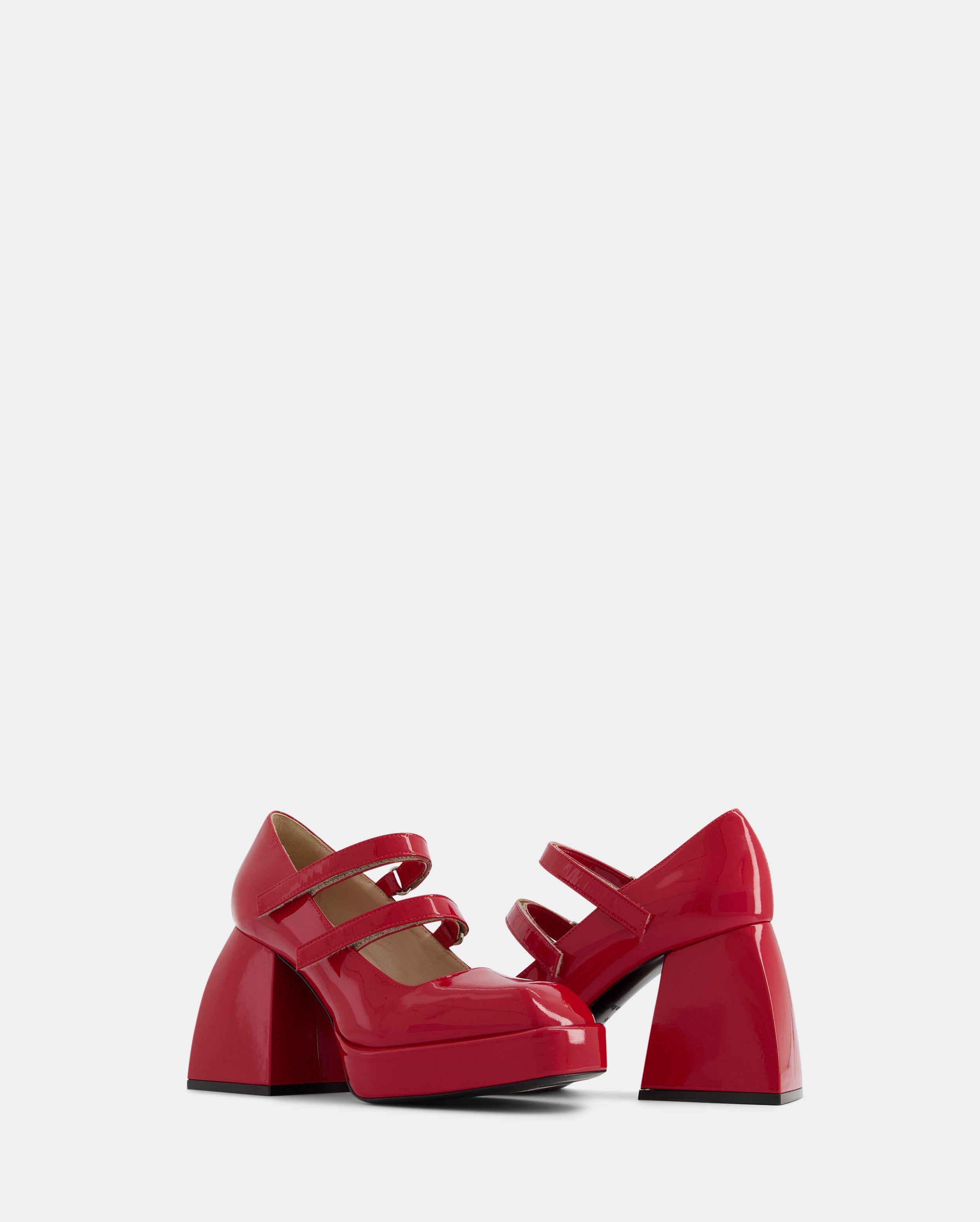 Nodaleto Bulla Babies 90 Pumps Red Corvette Lack