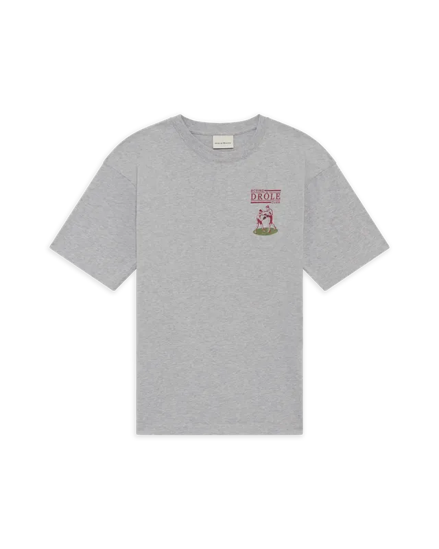 Drôle De Monsieur Drôle Boxers T-Shirt grau Baumwolle