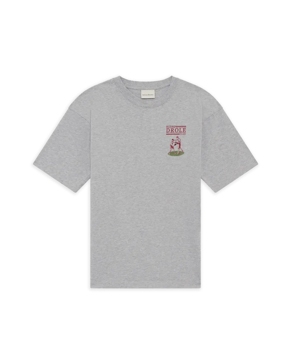 Drôle De Monsieur Drôle Boxers T-Shirt grau Baumwolle