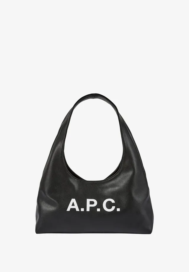 A.P.C. Baby Ninon Shoulder Handtasche schwarz Lederoptik TU